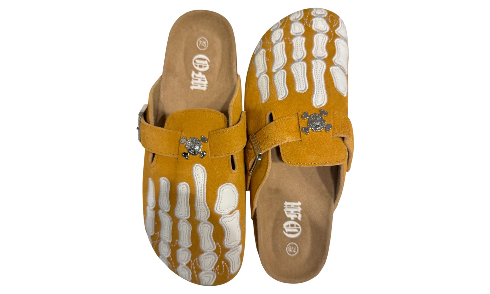 Octavious Marks Orange Lobsters Clogs