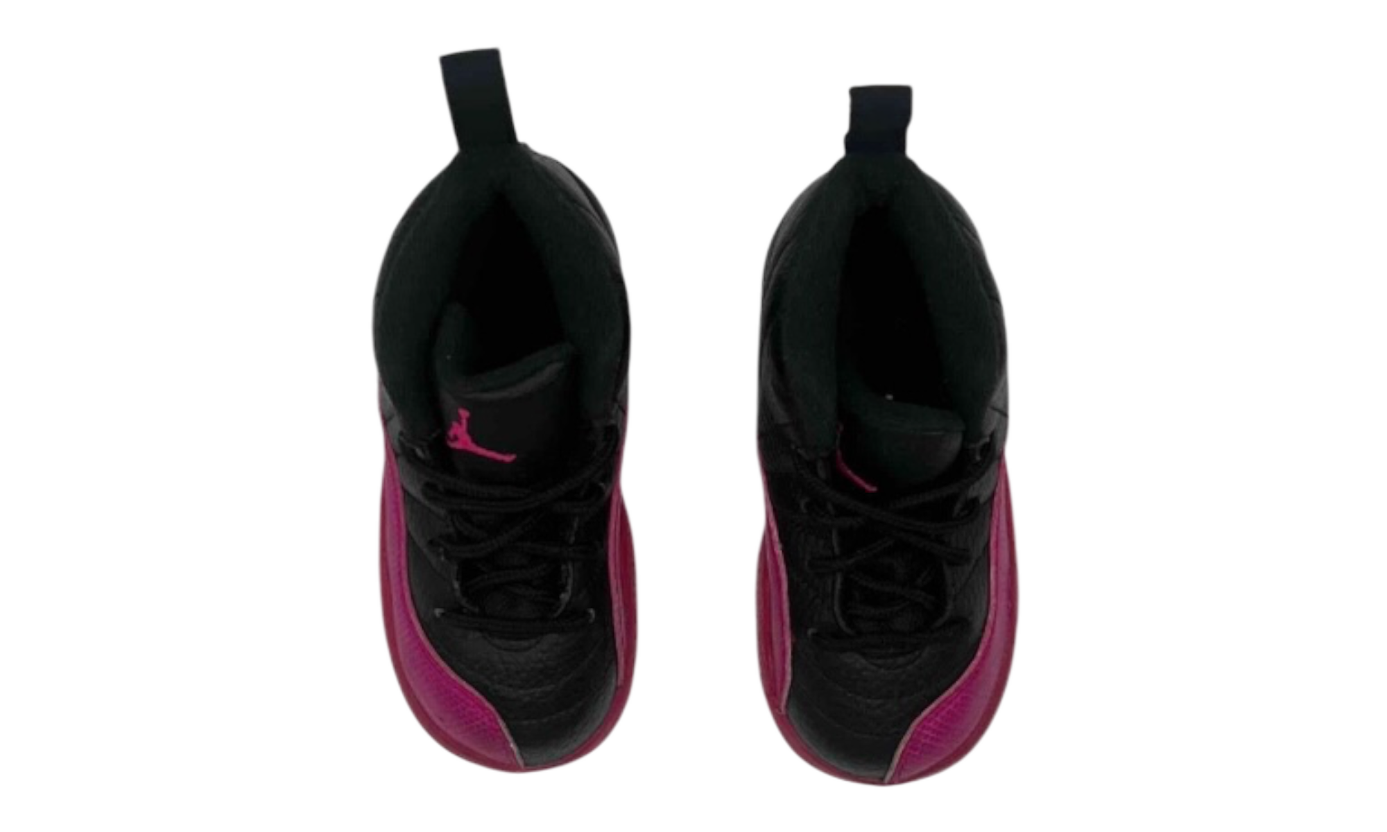 Jordan 12 Retro Black Deadly Pink (TD) (PreOwned) (No Box)