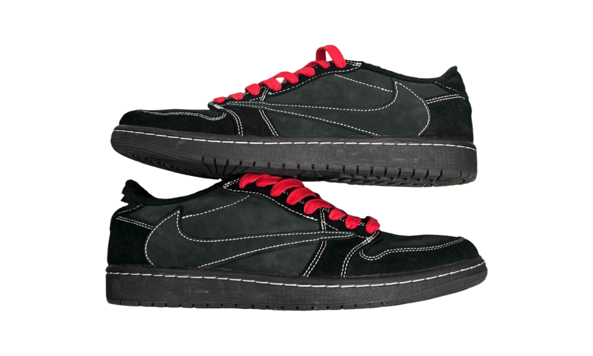 Travis Scott x Air Jordan 1 Low OG SP "Black Phantom" (PreOwned)
