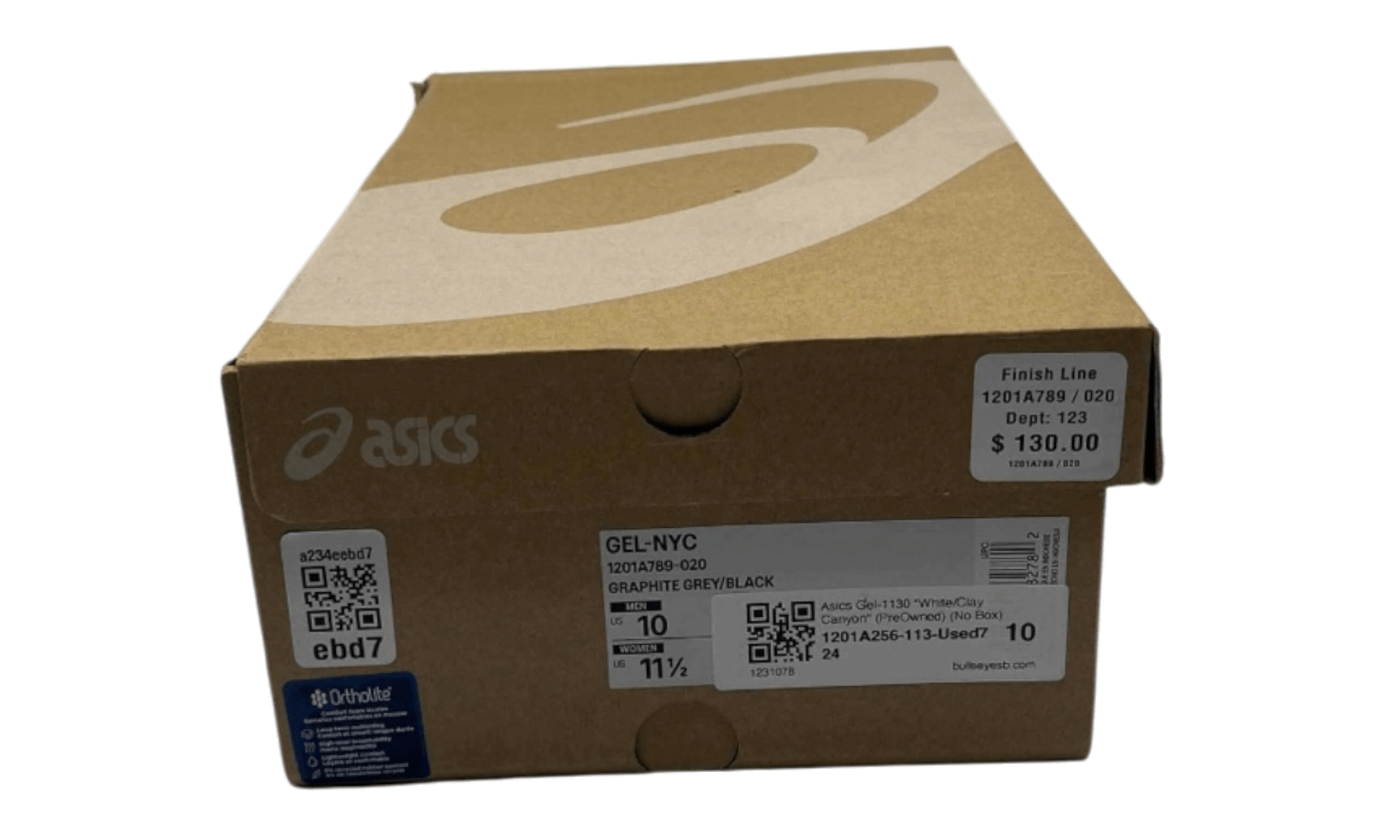Asics Gel-1130 "White/Clay Canyon" (PreOwned) (No Box)