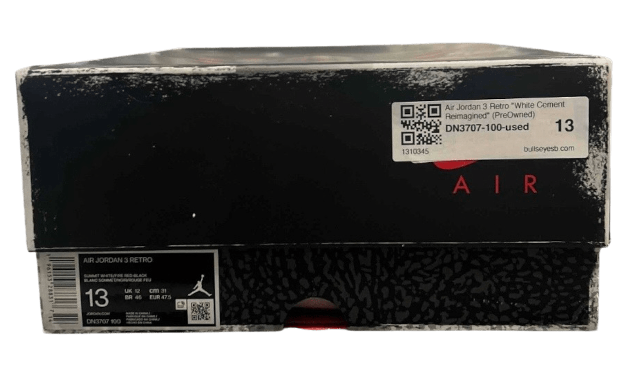 Air Jordan 3 Retro "White Cement Reimagined" (PreOwned)