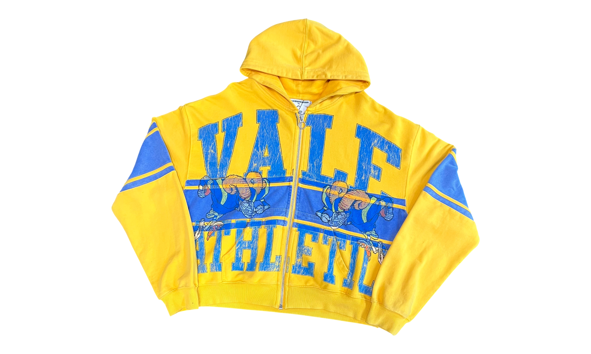 Vale Forever Bighorn Zip Up Hoodie Yellow (PreOwned)