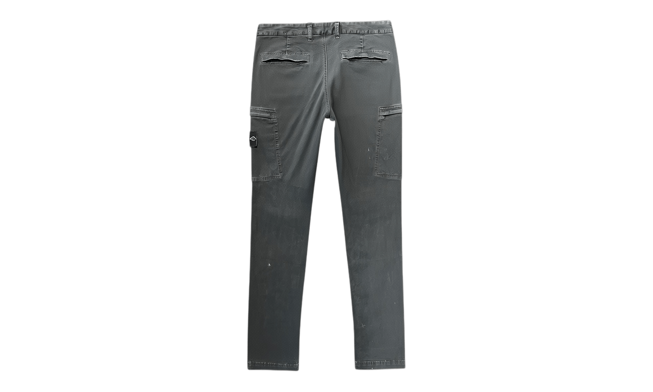 Stone Island Cargo Tapered Black Pants (PreOwned)