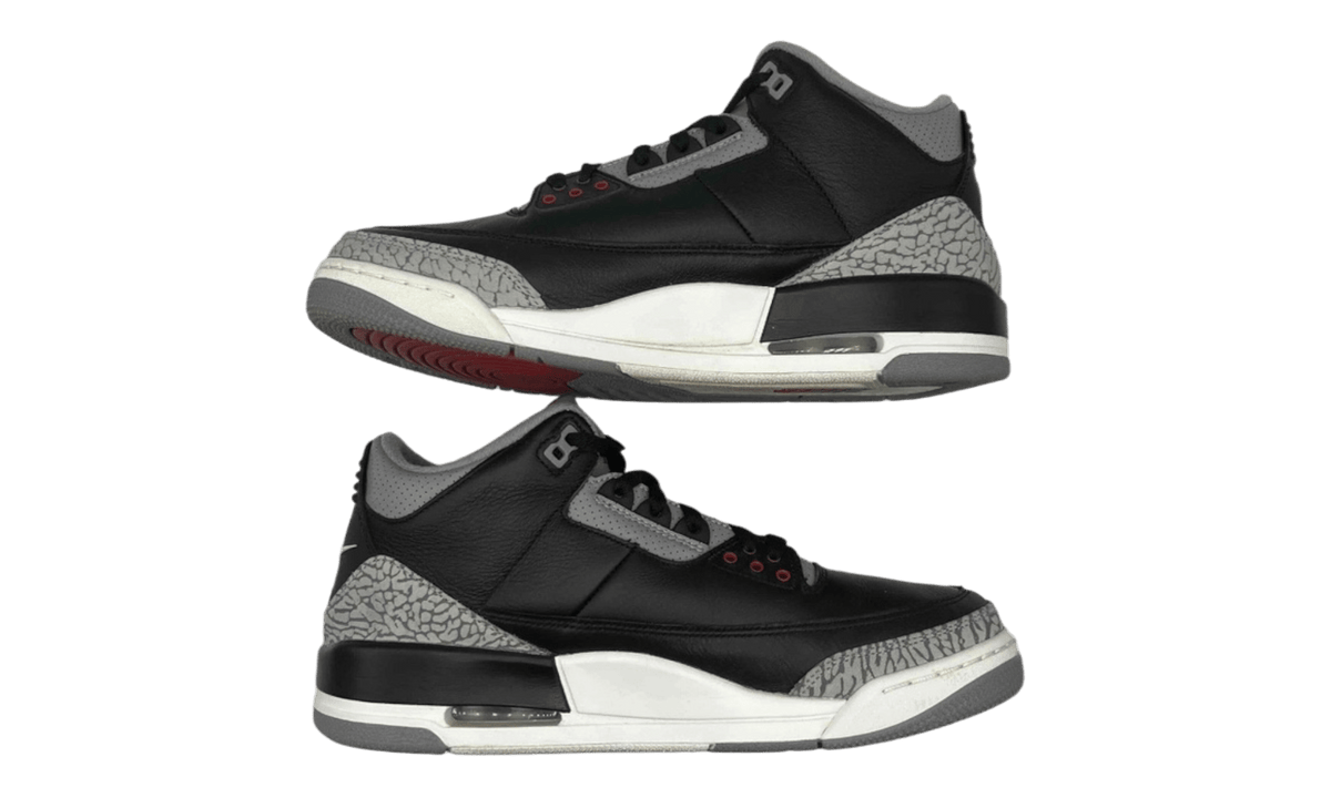 Air Jordan 3 Retro "Black Cement" (2024) (PreOwned) (Rep Box)