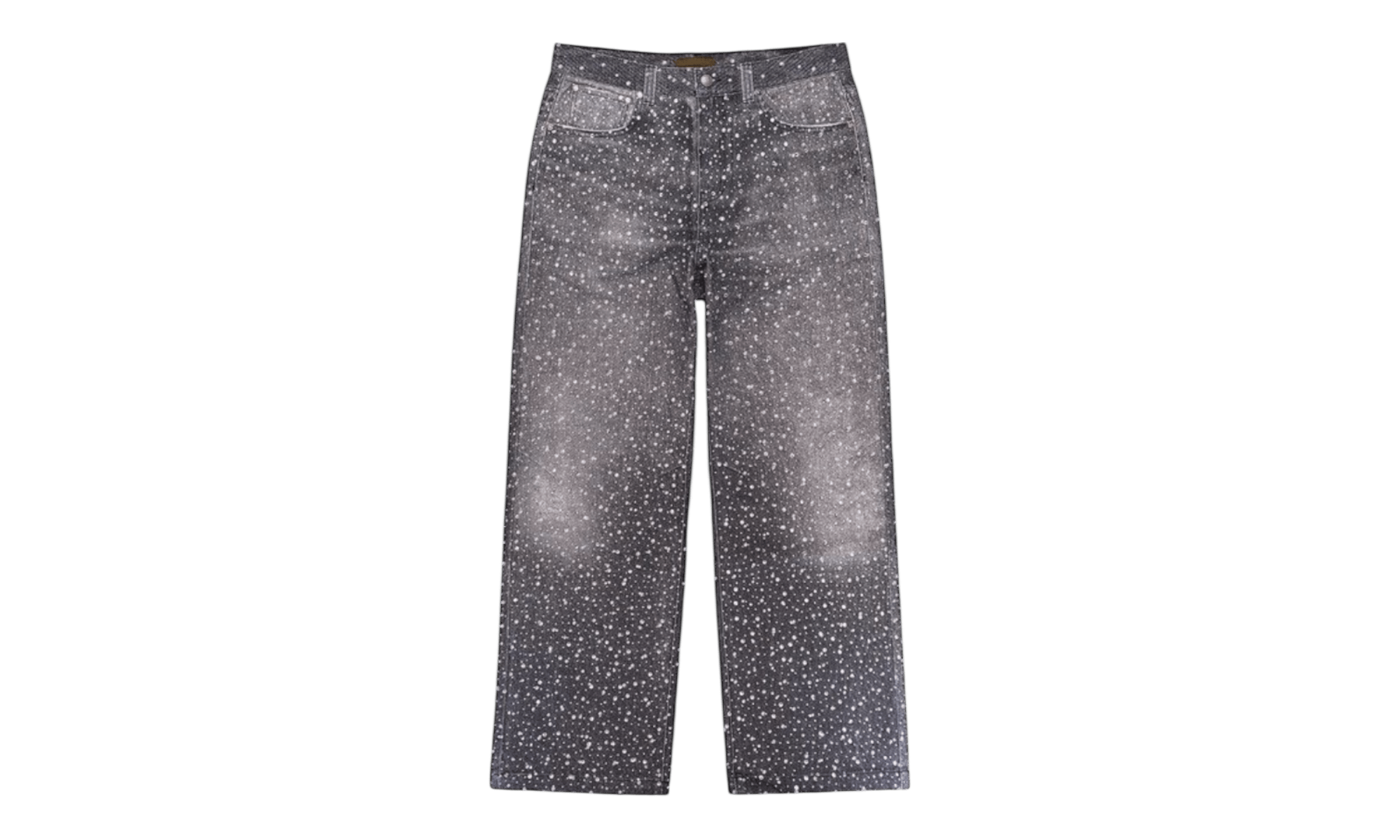 Birth Of Royal Child Washed Black Jeans