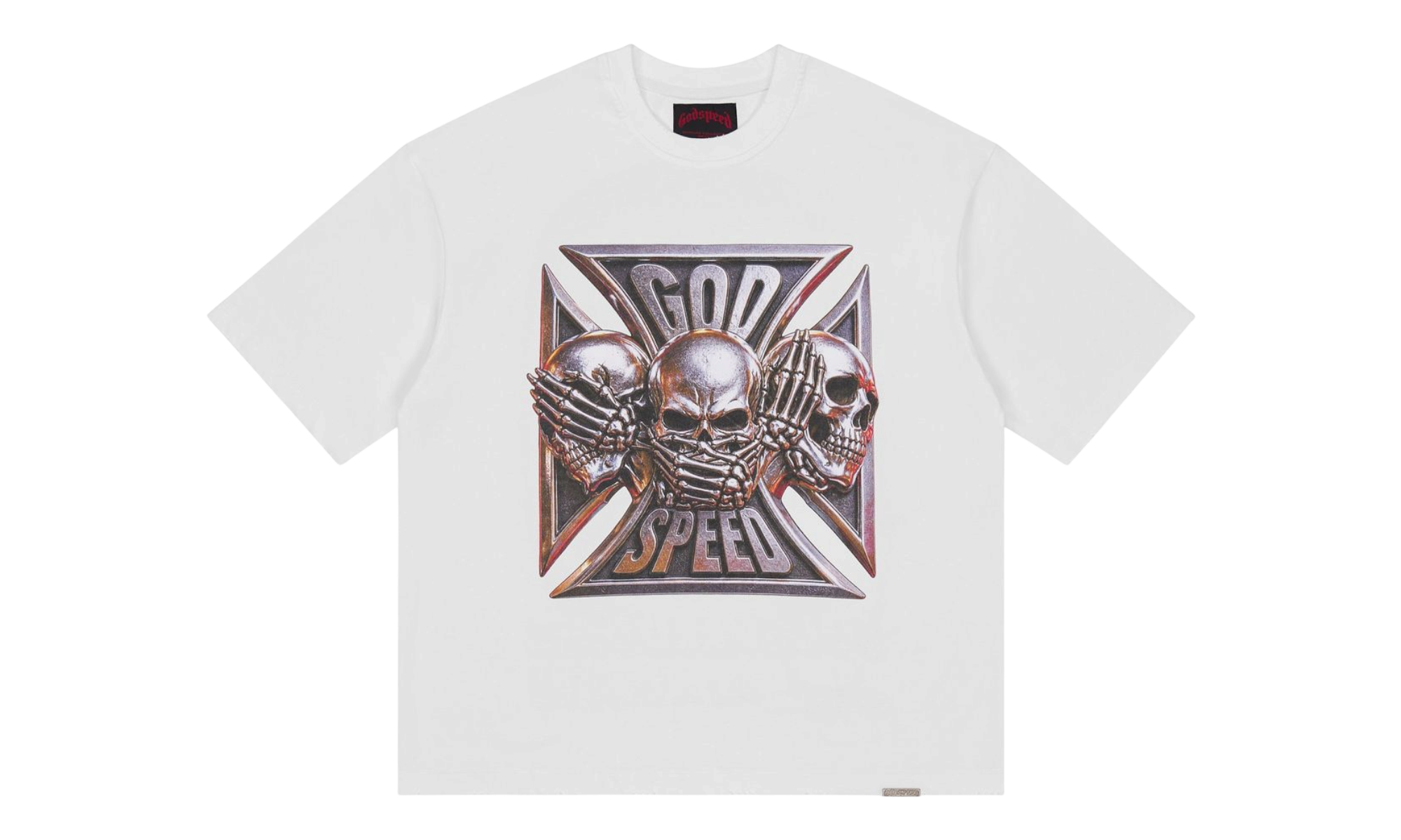 Godspeed Omerta White T-Shirt