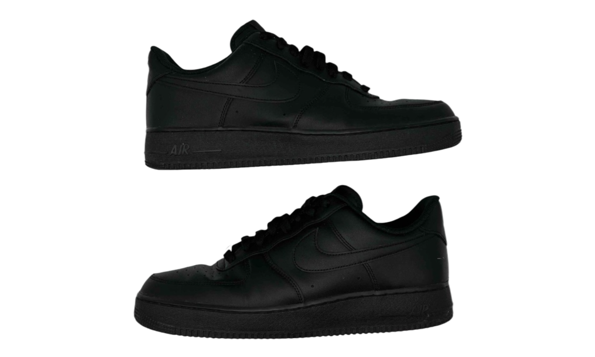 Nike Air Force 1 Low "Black" (PreOwned) (No Box)