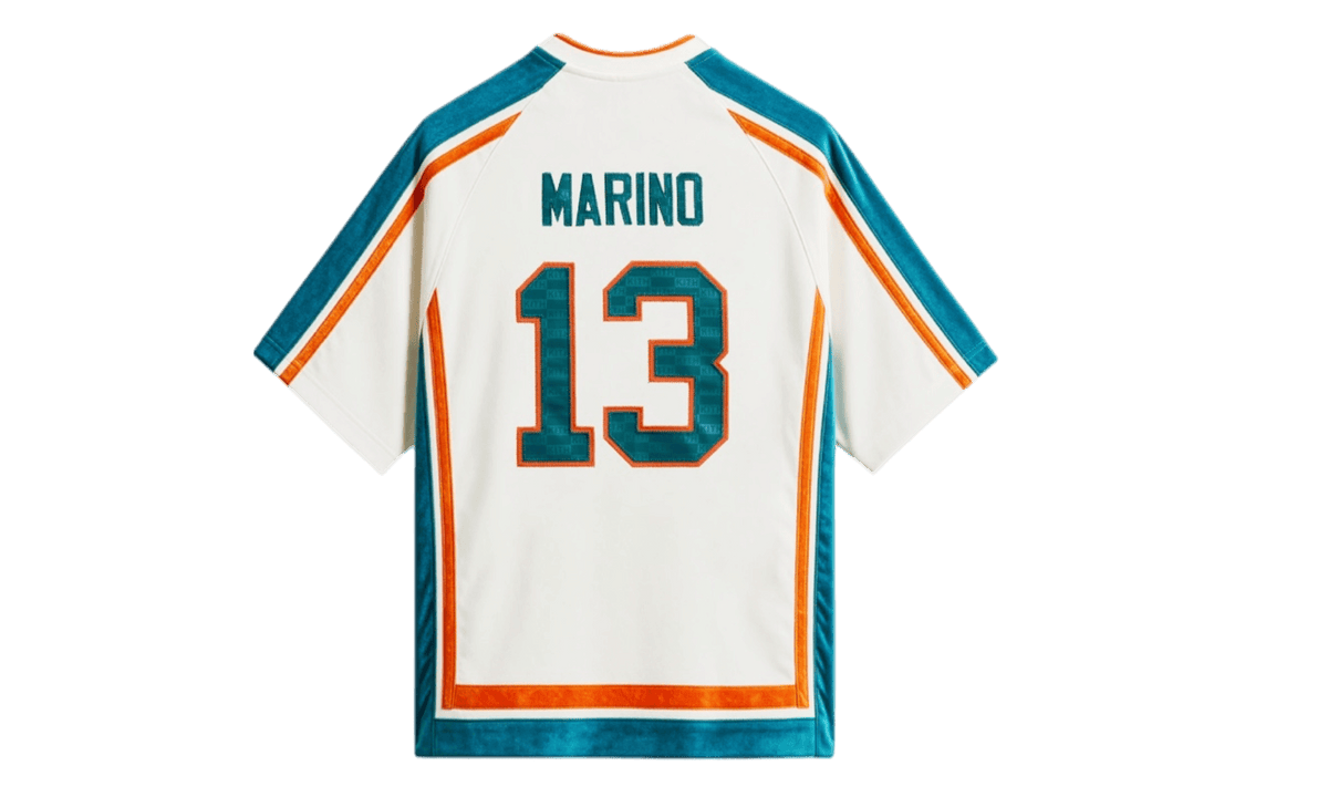 Kith x NFL Miami Dolphins Short Sleeve Leon White Jersey T-Shirt