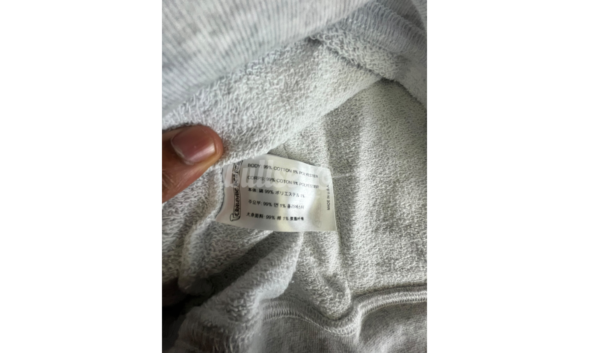 Chrome Hearts Matty Boy Brain Grey Crewneck