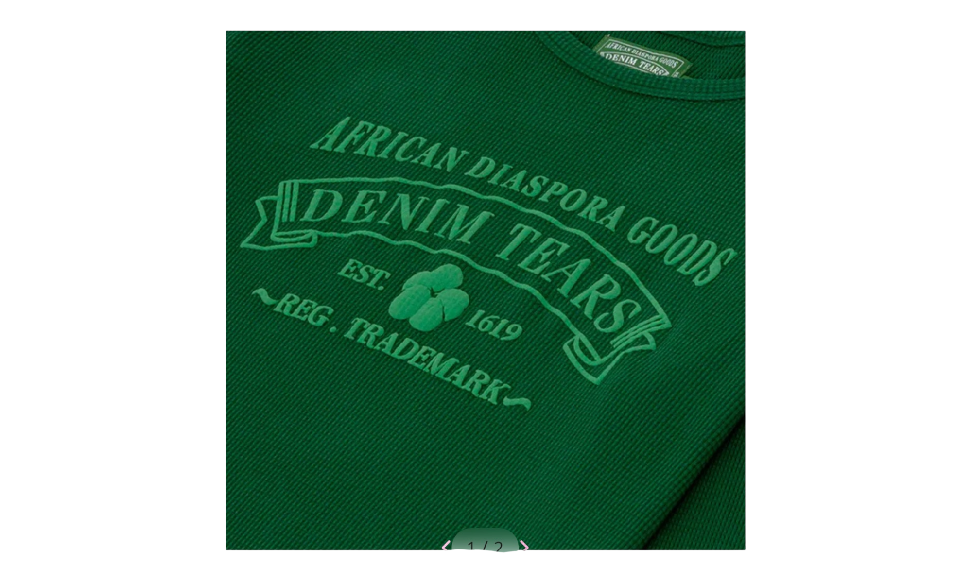 Denim Tears ADG Green Thermal