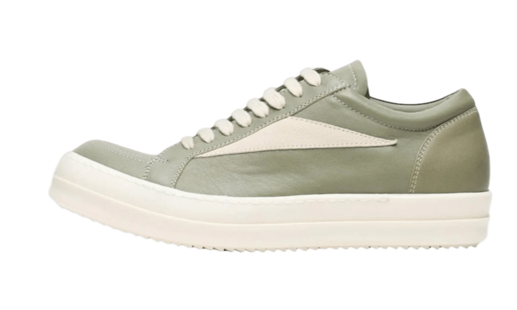 Rick Owens Vintage Low Sneaks Celadon Milk