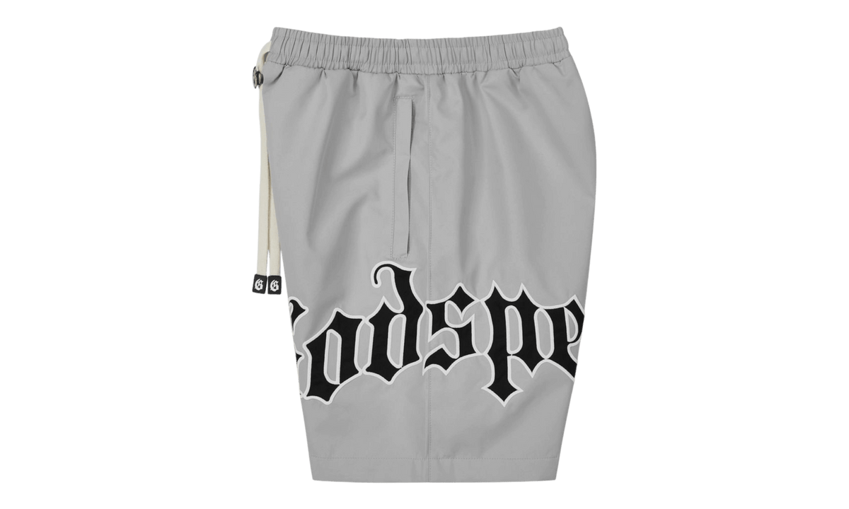 Godspeed OG Logo Nylon Grey Shorts