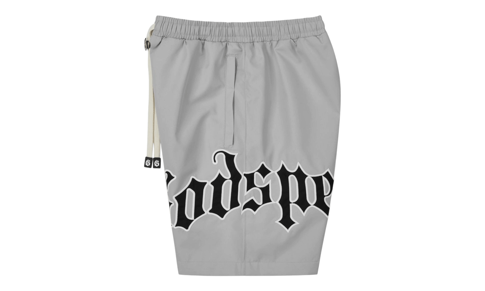 Godspeed OG Logo Nylon Grey Shorts