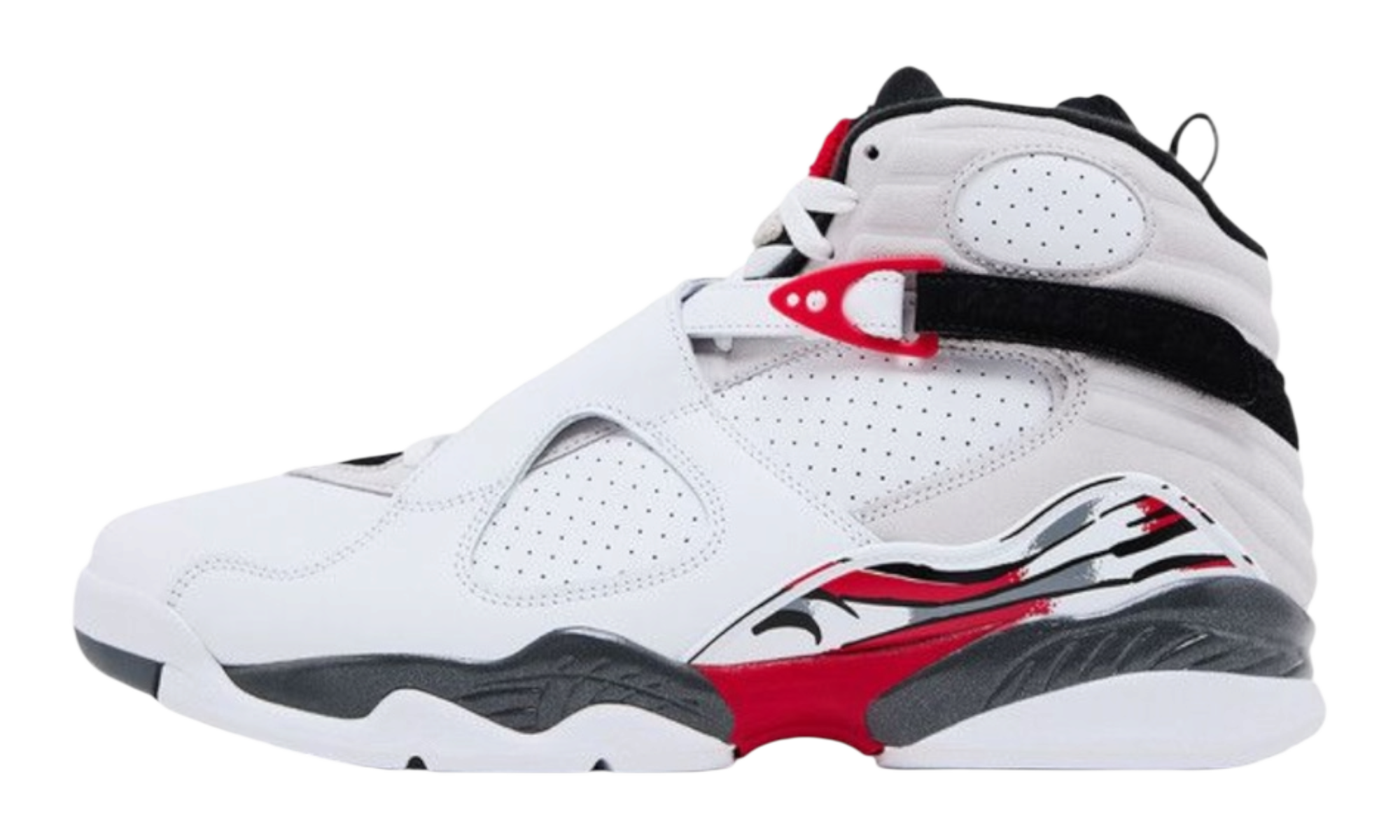 Jordan 8 Retro White True Red (2025)