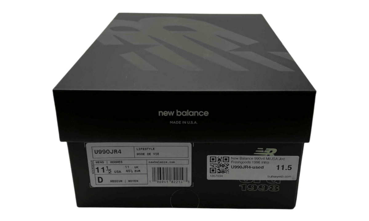 New Balance 990v4 MiUSA Joe Freshgoods 1998 Intro (PreOwned)