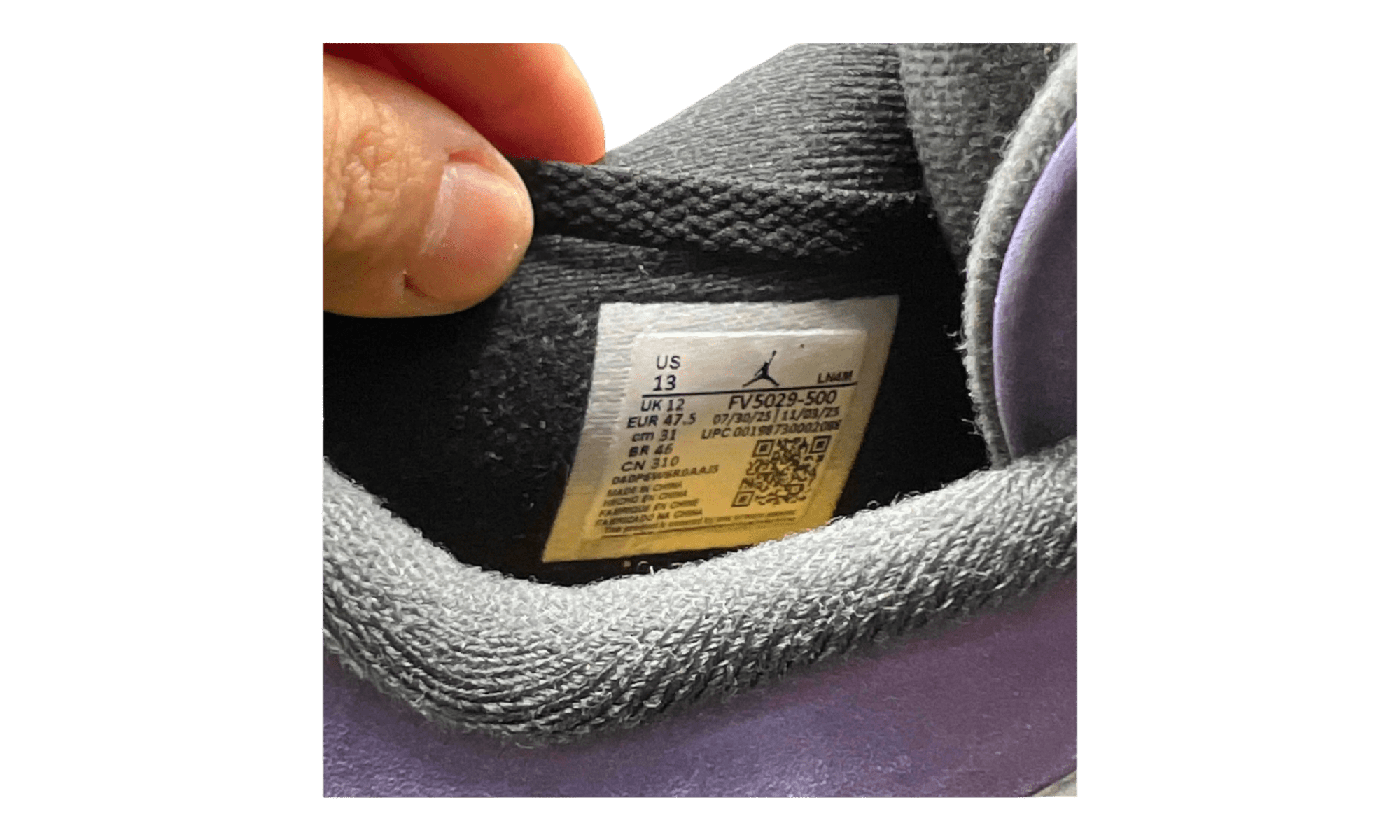 Jordan 4 Retro Lakers (PreOwned)