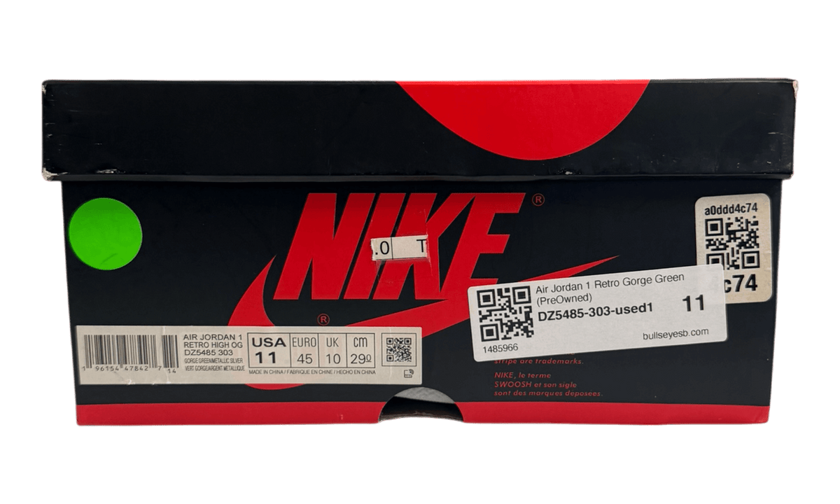 Air Jordan 1 Retro Gorge Green (PreOwned)