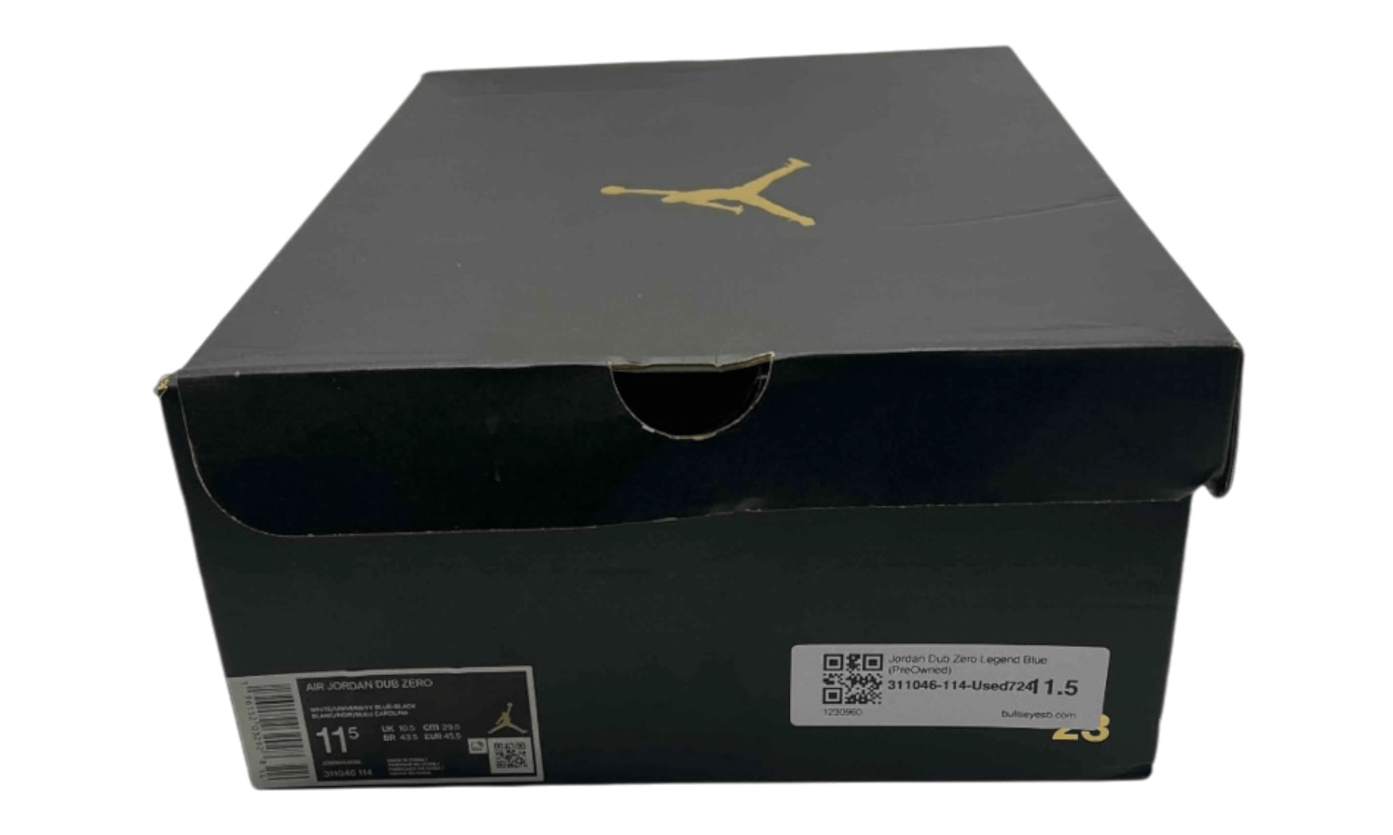 Jordan Dub Zero Legend Blue (PreOwned)