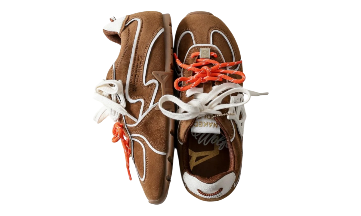 Naked Wolfe Adored Tan/White Suede