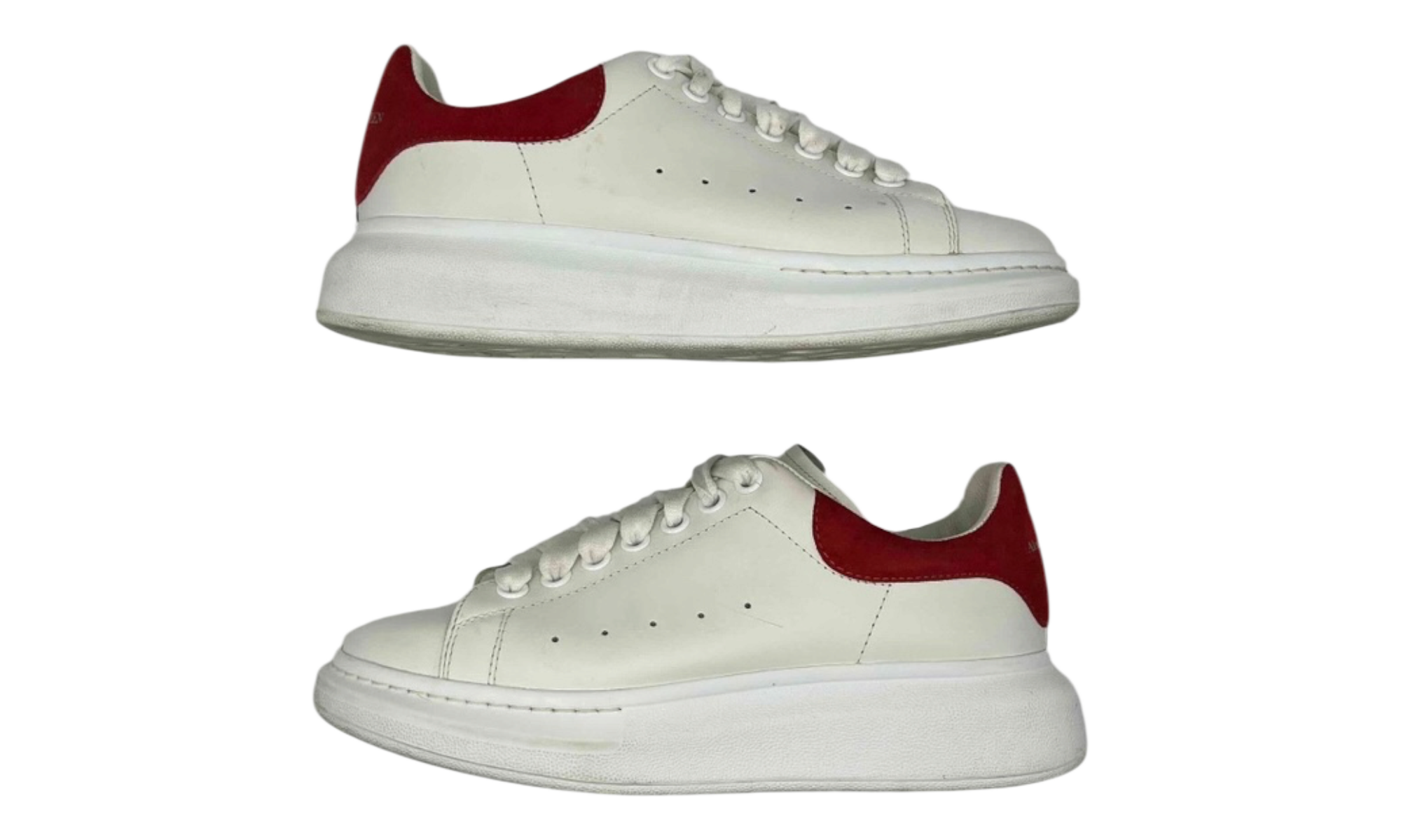 Alexander McQueen Oversized White Lust Red (PreOwned)