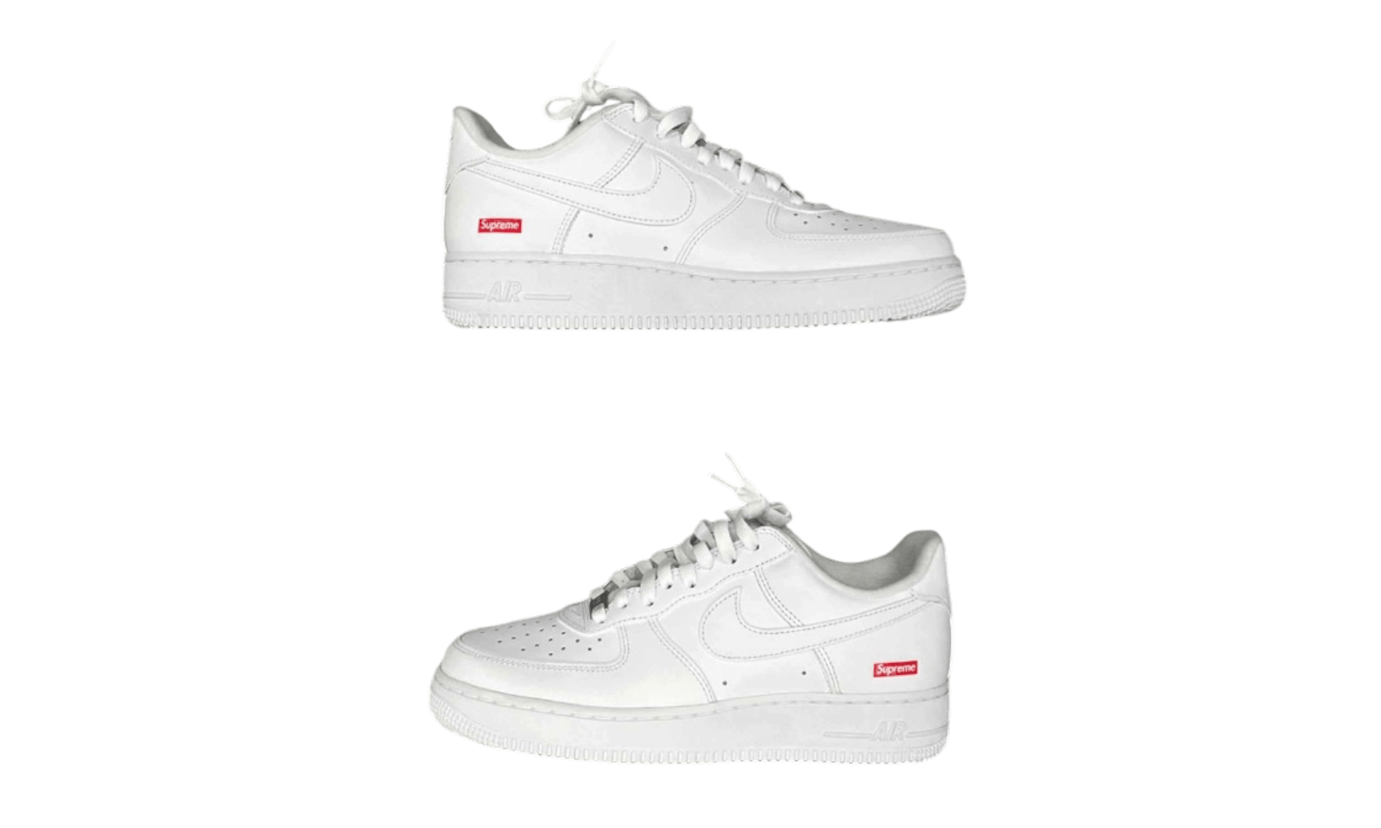 Nike Air Force 1 "Supreme" White (PreOwned)