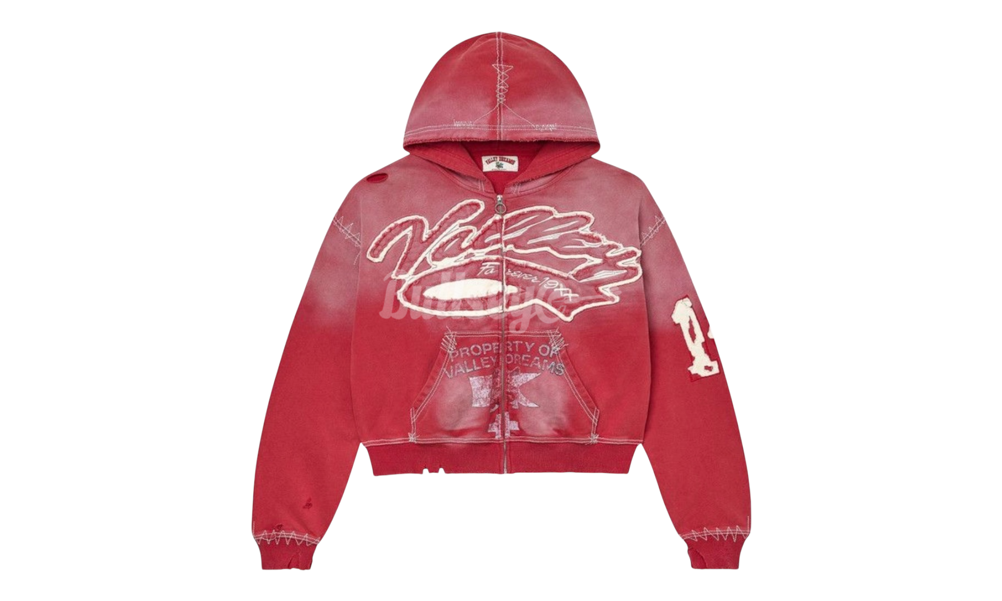Vale Forever Religion Burn Red Zip-Up