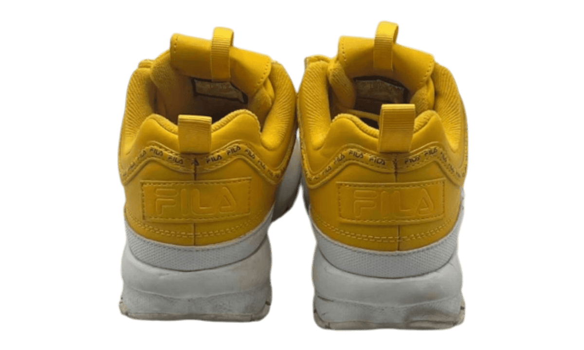 Fila Disruptor II Premium Repeat Canary Yellow (PreOwned) (No Box)
