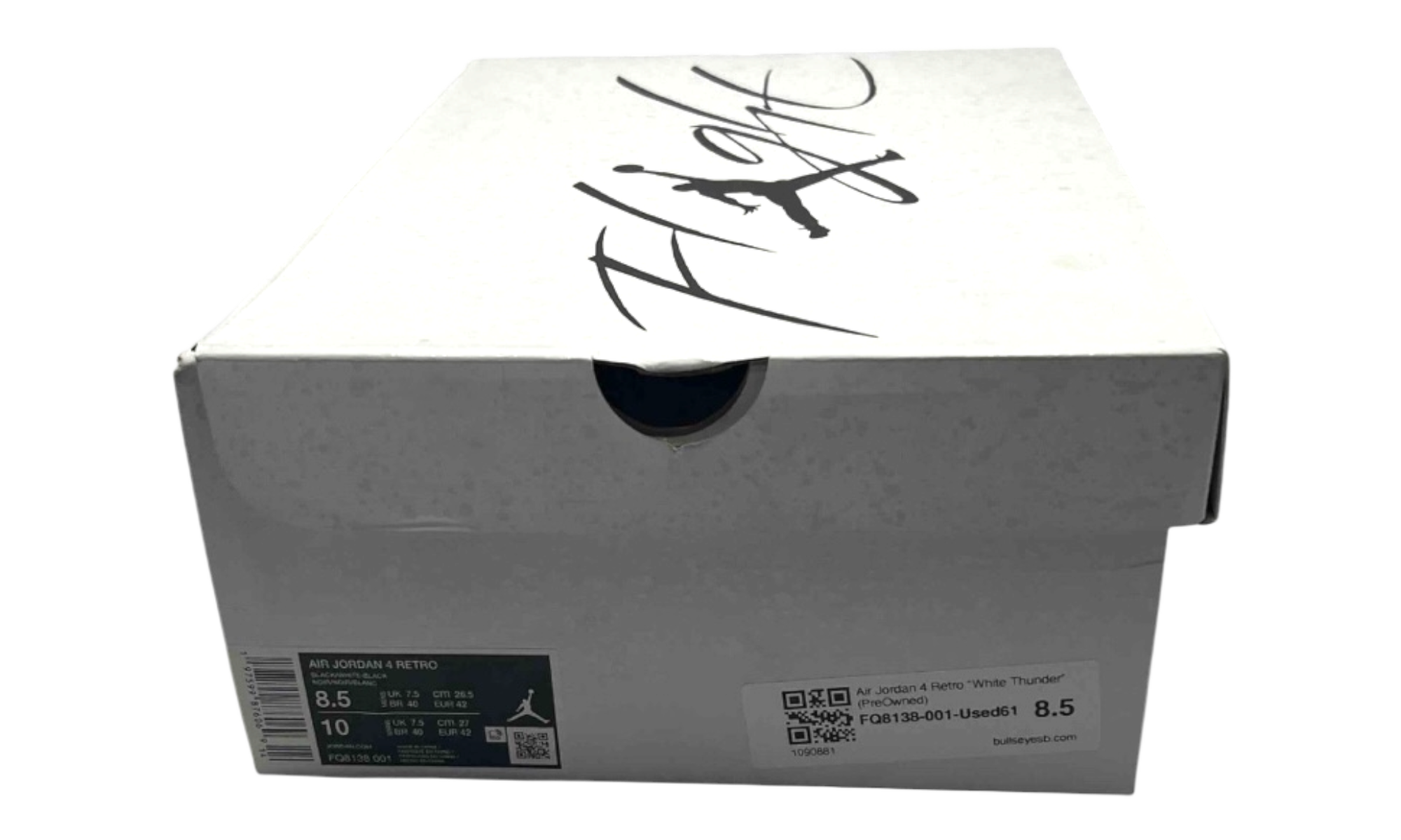 Air Jordan 4 Retro “White Thunder” (PreOwned)