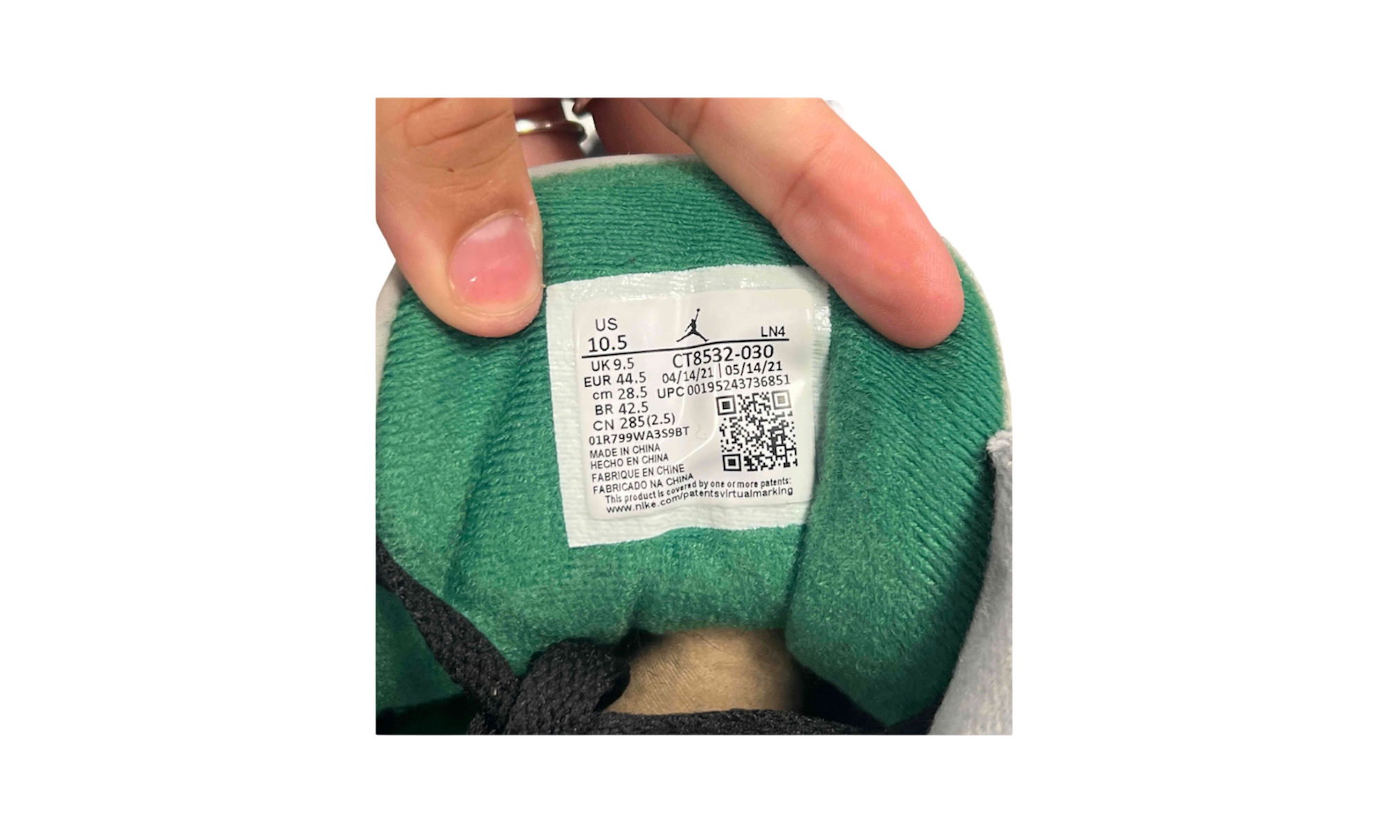 Jordan 3 Retro Pine Green (PreOwned)