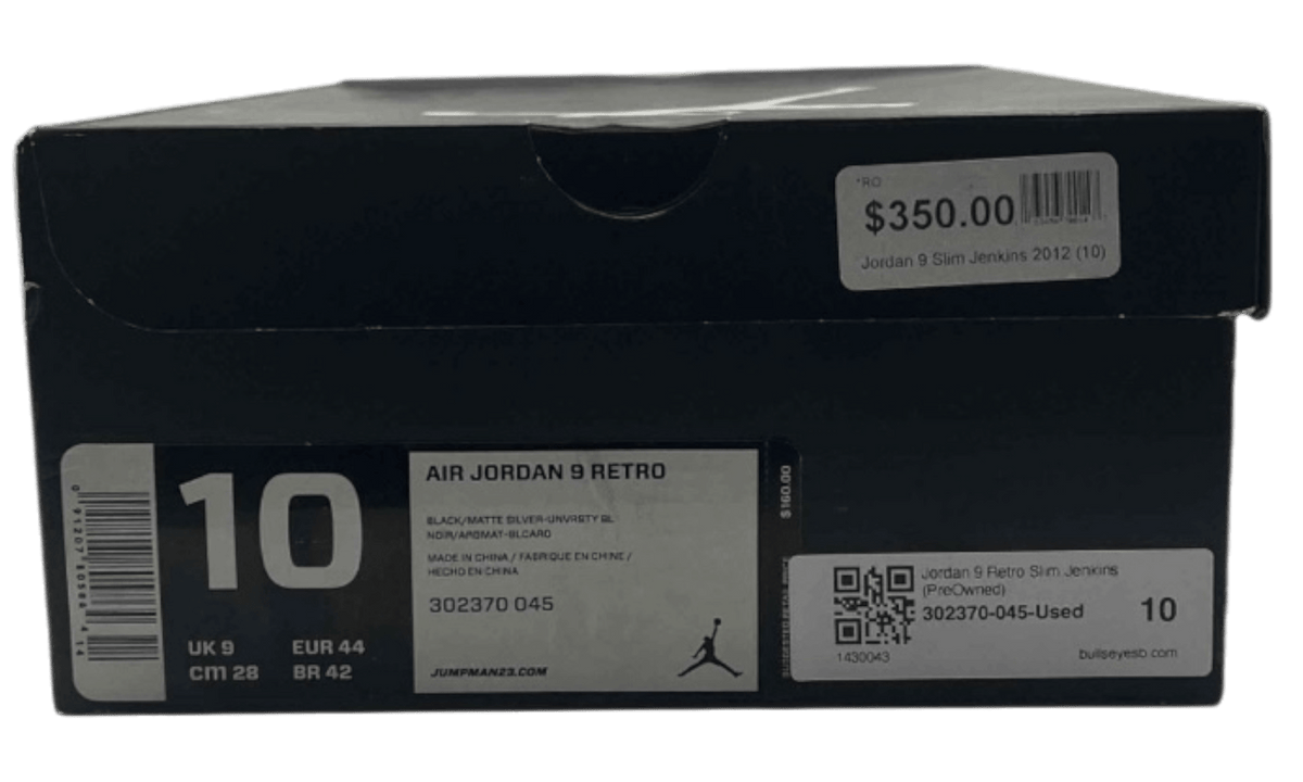 Jordan 9 Retro Slim Jenkins (PreOwned)