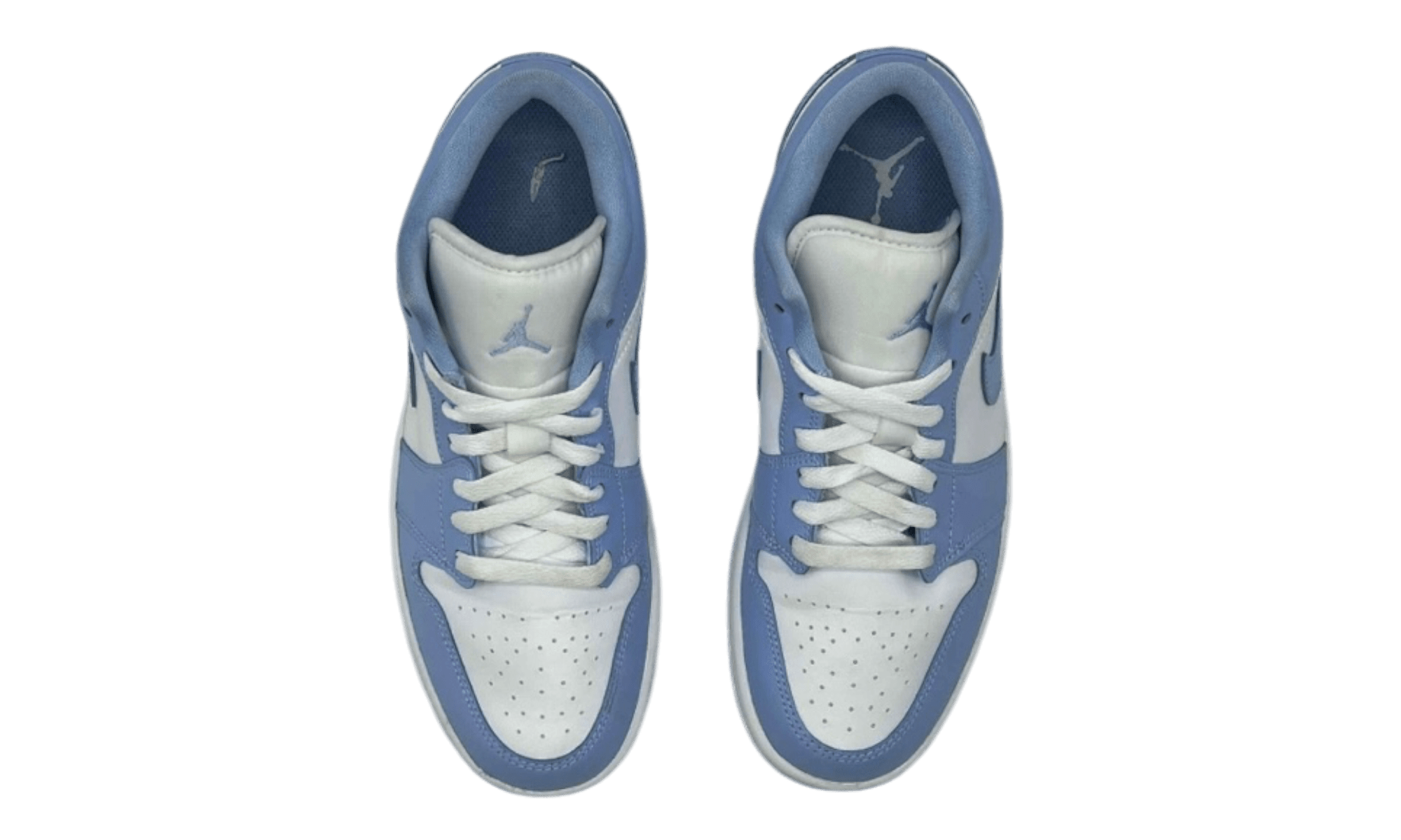 Jordan 1 Low White Aluminum (Women's) (PreOwned) (No Box)