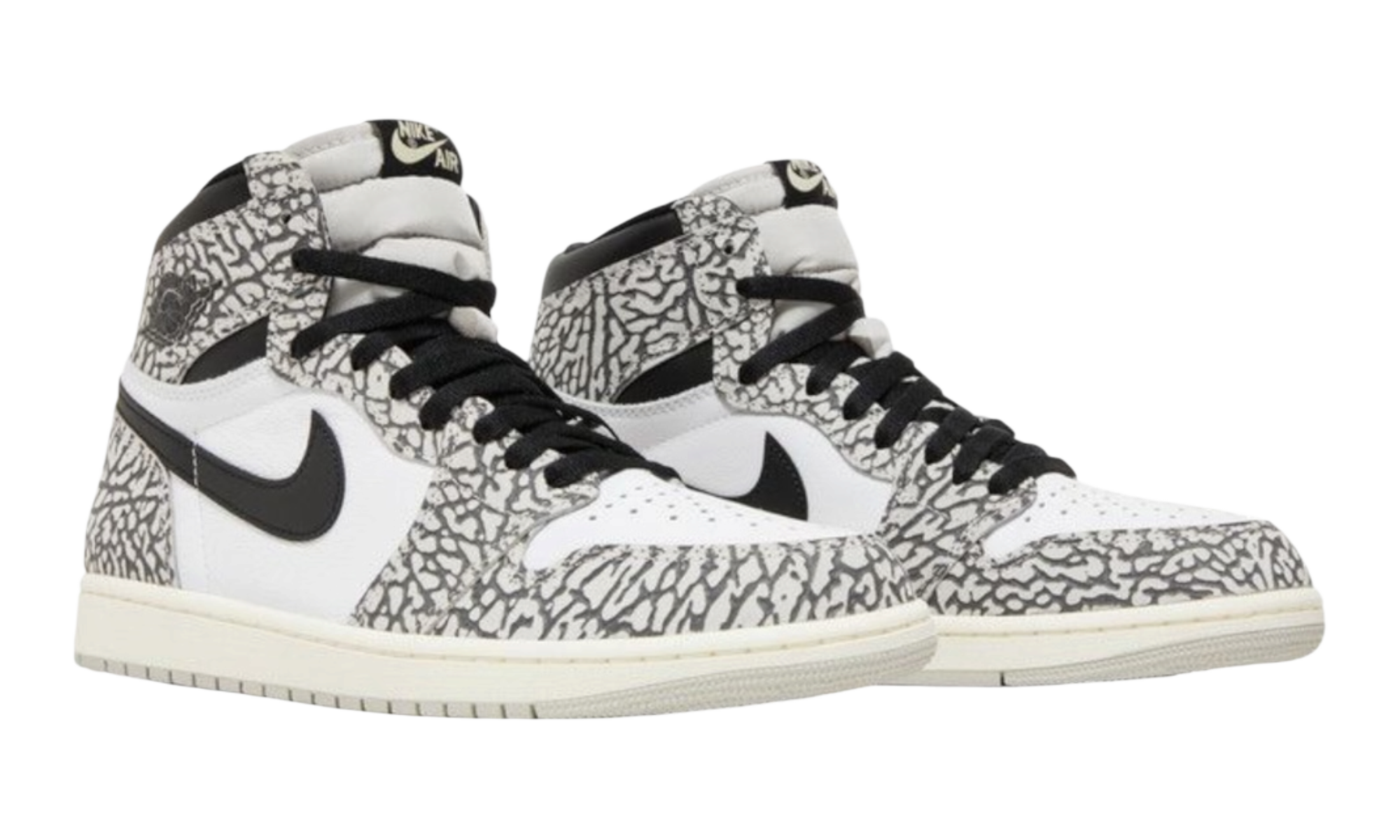 Jordan 1 Retro High OG White Cement