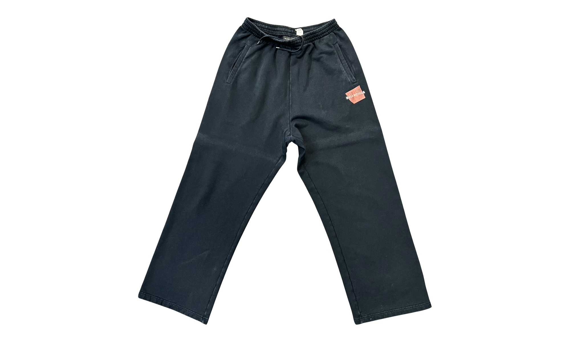 Balenciaga Laurel Baggy Black Sweatpants (PreOwned)