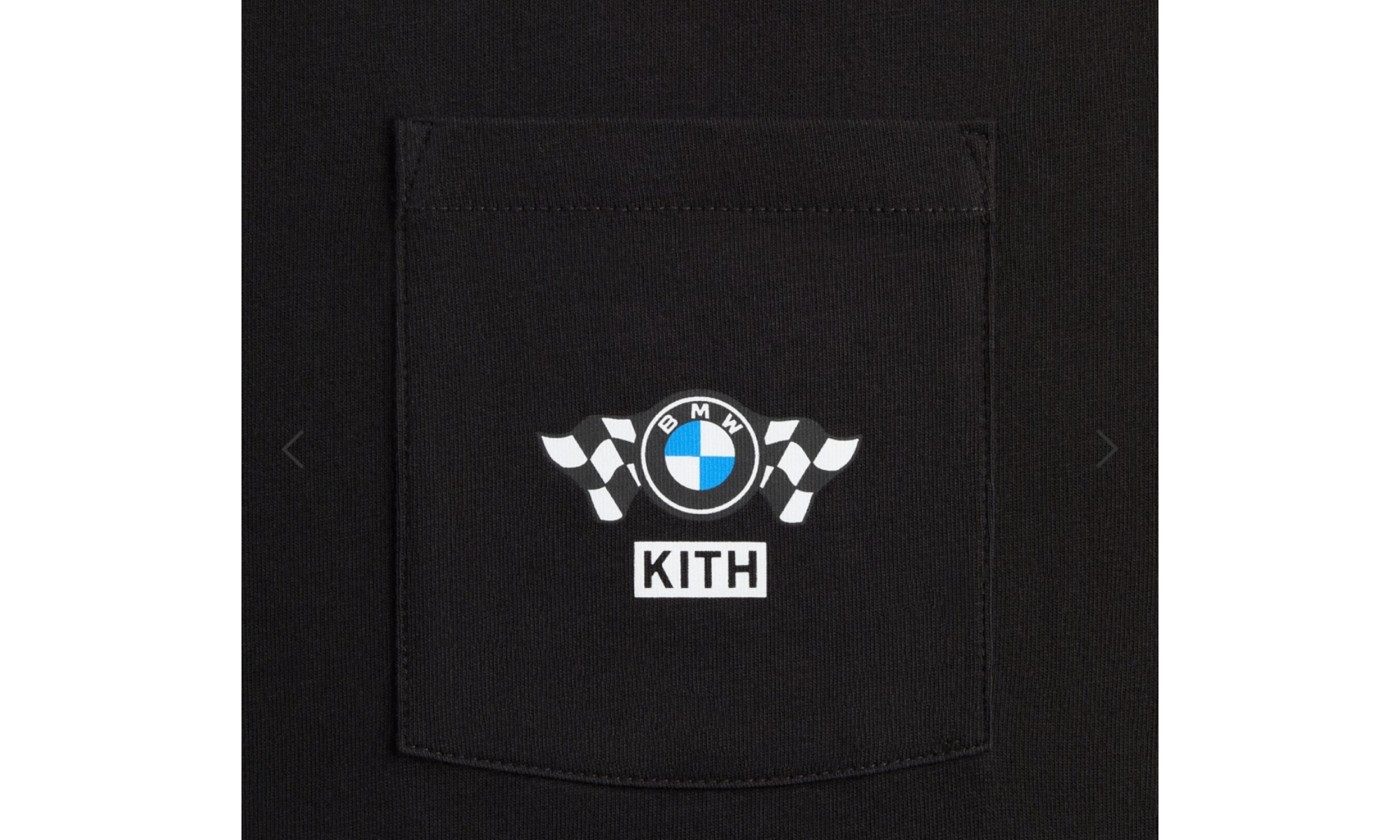 Kith for BMW M1 Schematic Pocket Black T-Shirt