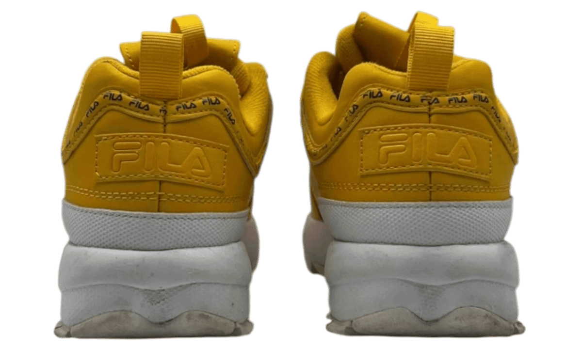 Fila Disruptor II Premium Repeat Canary Yellow (PreOwned) (No Box)
