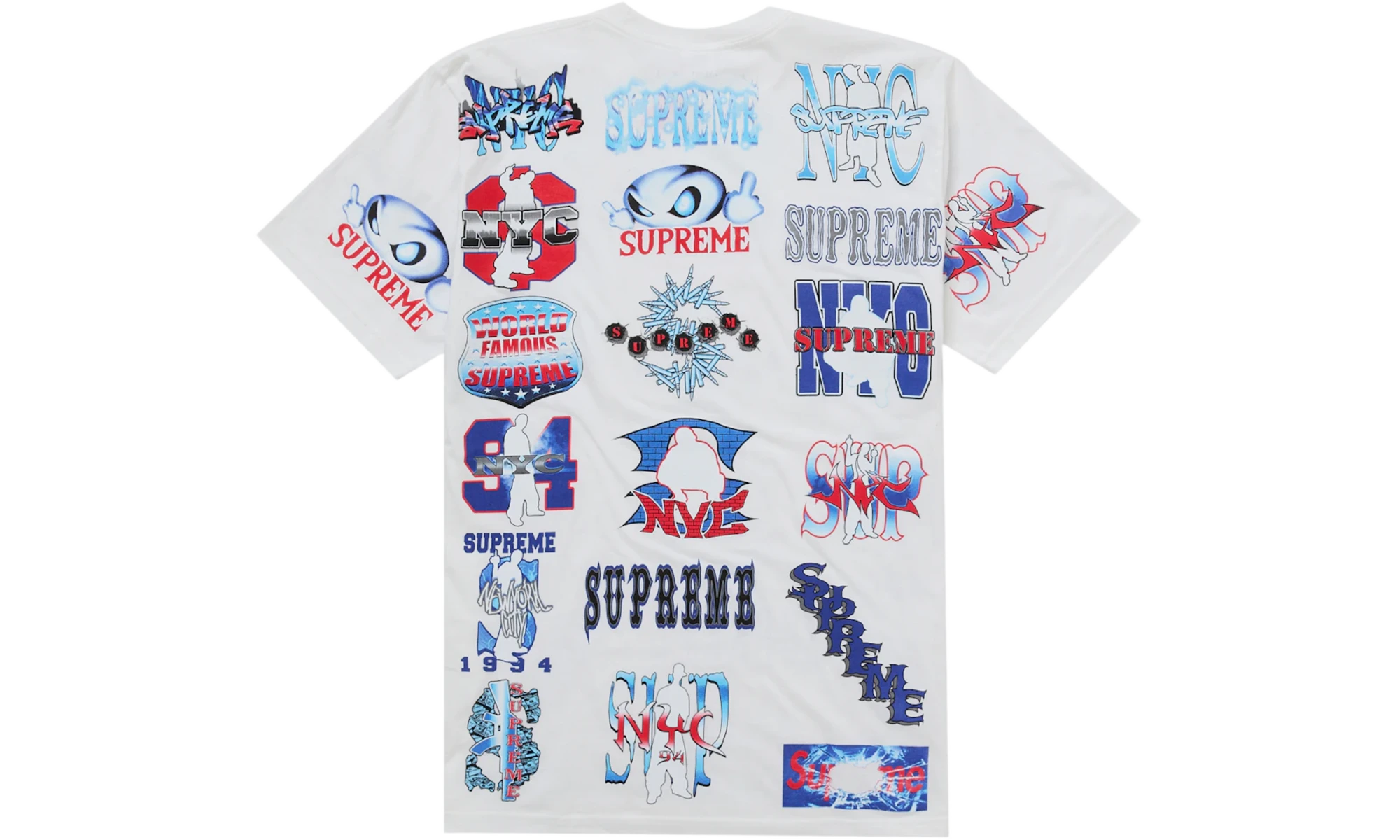 Supreme Flash Tee White