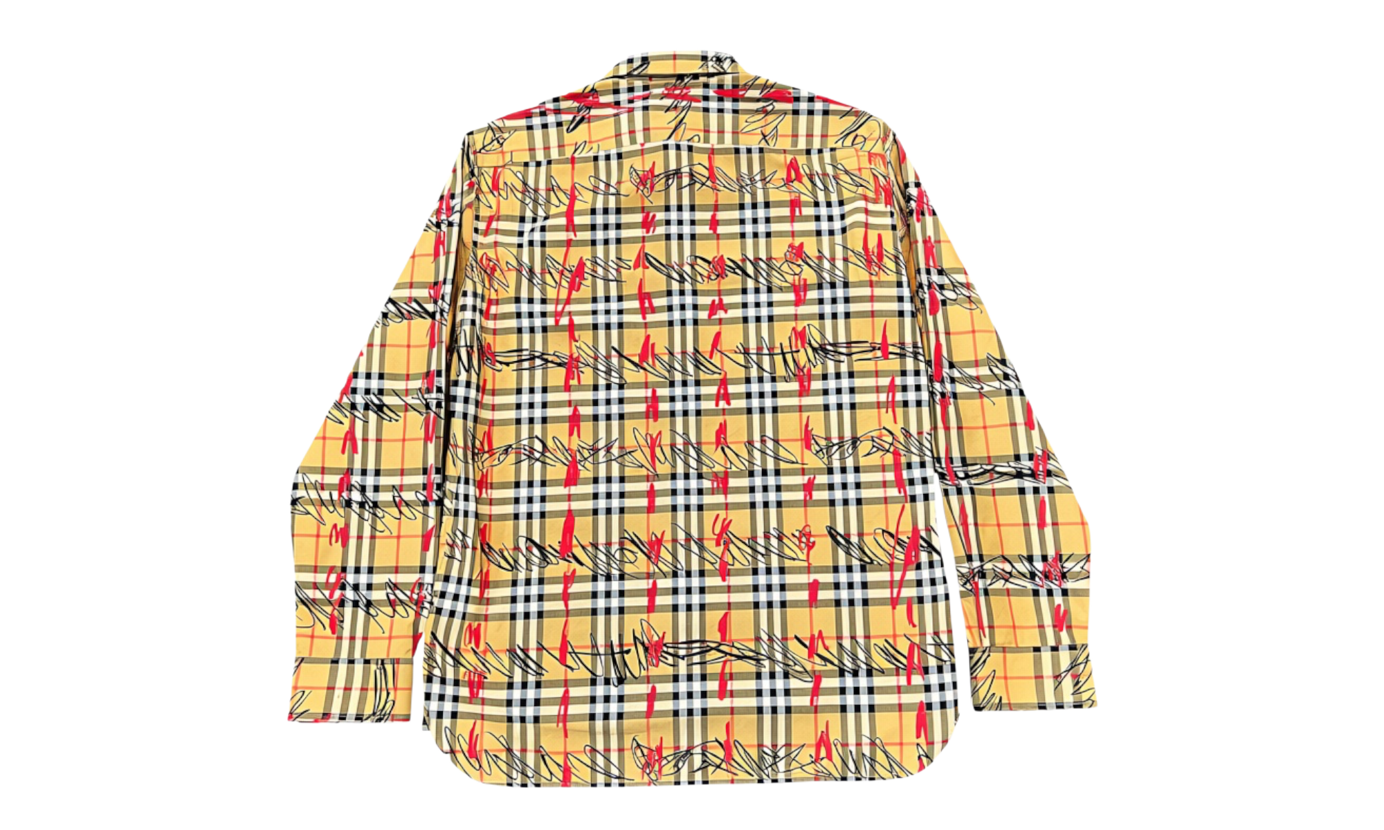 Burberry Scribble Check Cotton Shirt (PreOwned)