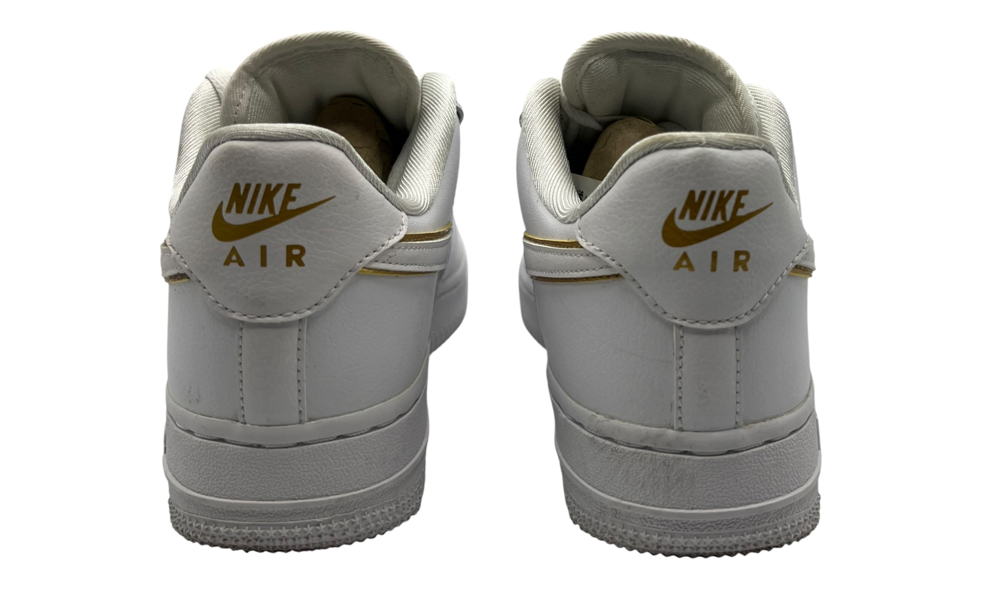 Nike Air Force 1 Low Shadow White Gold (Women's)(PreOwned)