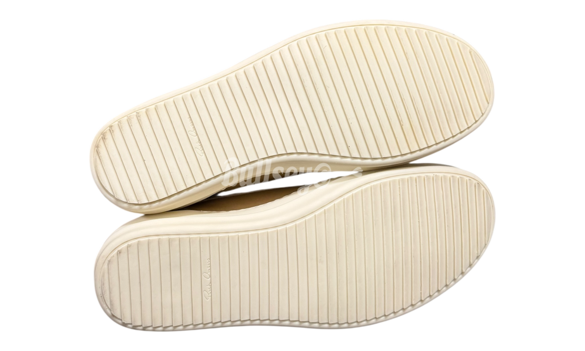 Rick Owens Beige Hollywood Vintage Beige Sneakers (PreOwned)