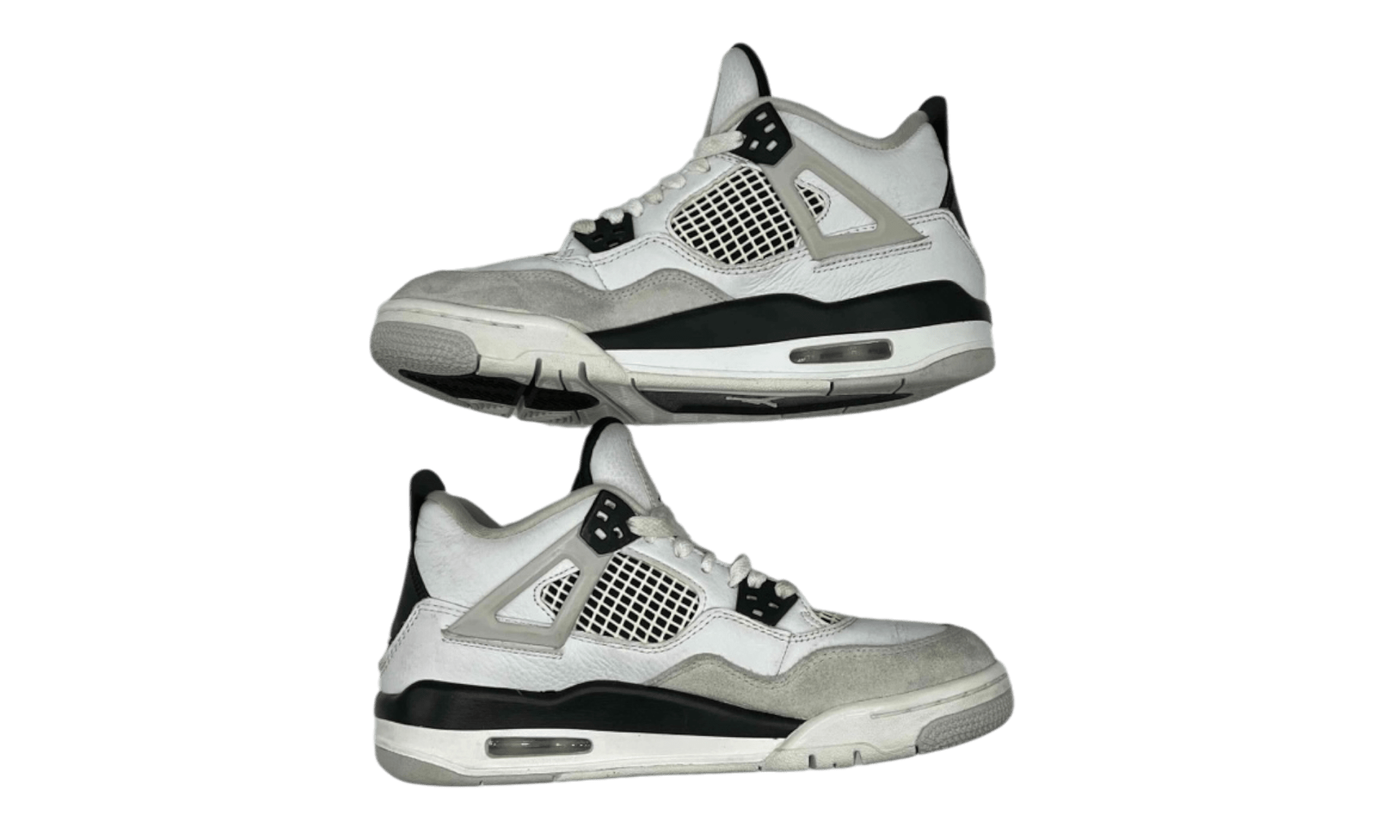 Jordan 4 Retro Military Black (GS) (PreOwned) (No Box)