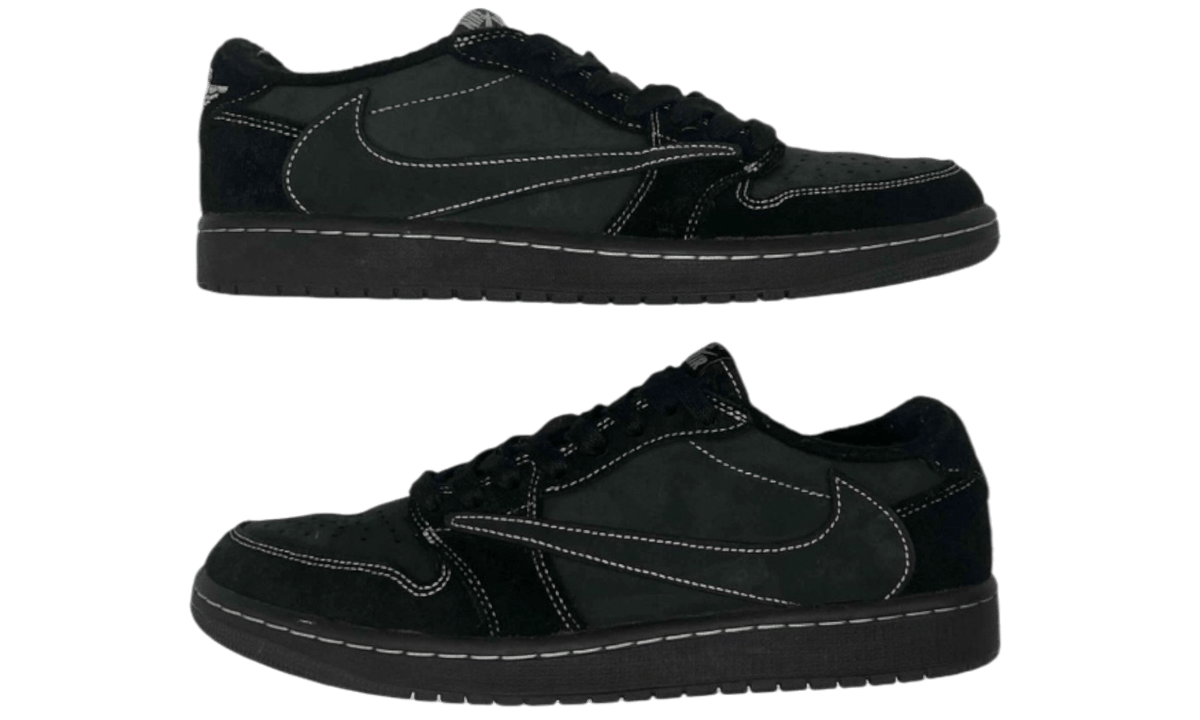 Travis Scott x Air Jordan 1 Low OG SP "Black Phantom" (PreOwned)