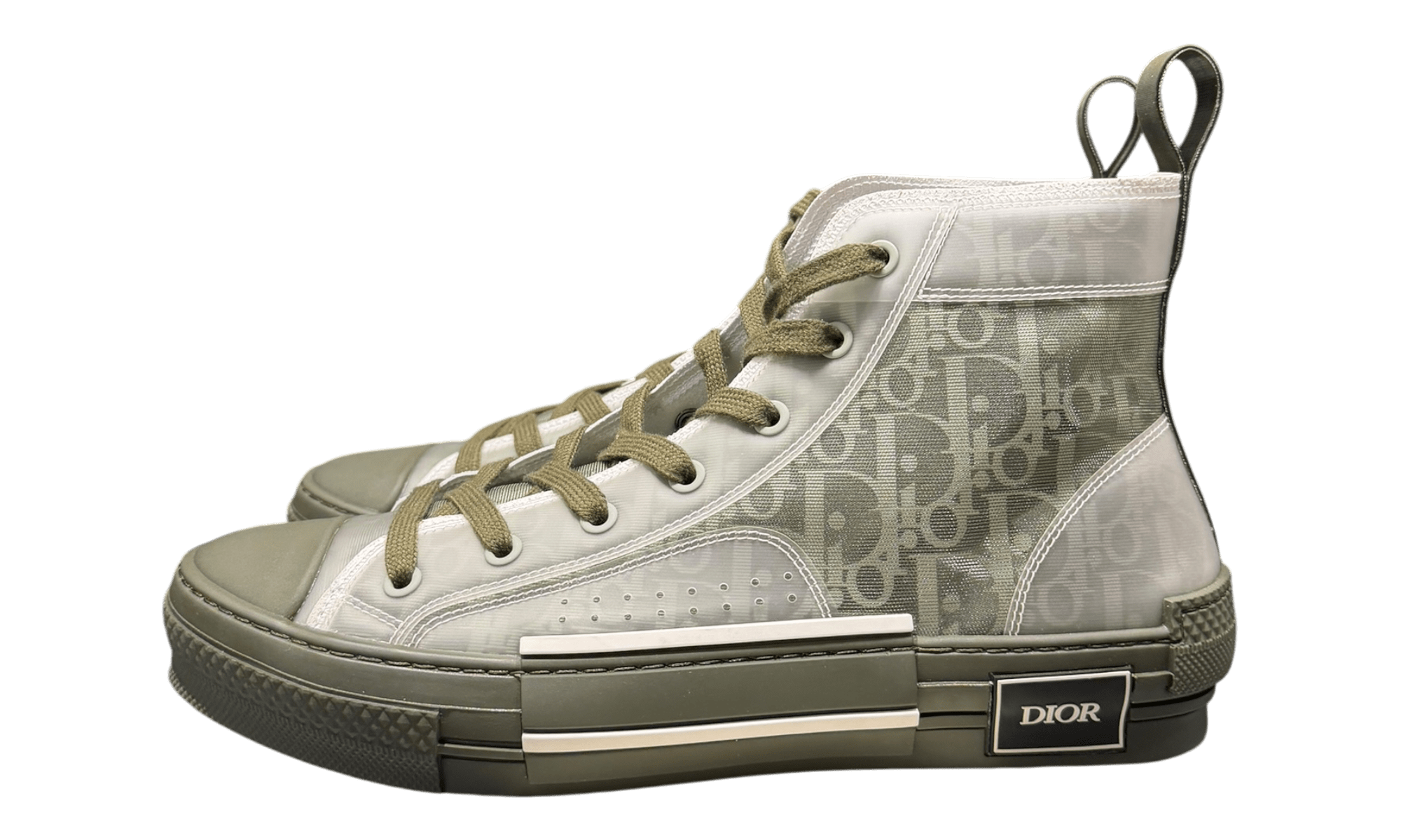 Dior B23 Olive Oblique Canvas