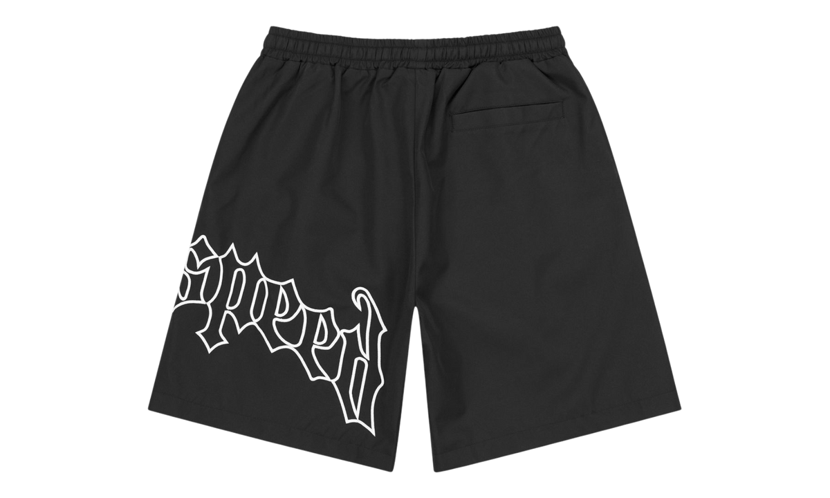 Godspeed OG Logo Black/White Nylon Shorts