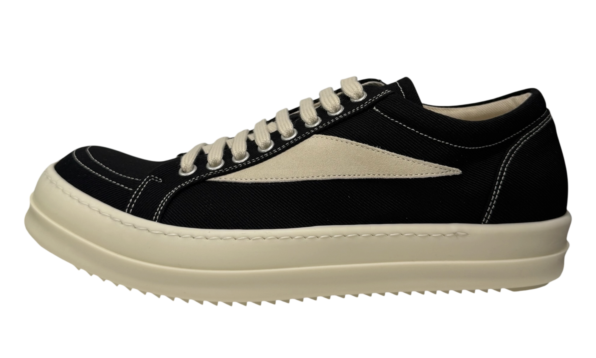 Rick Owens DRKSHDW Vintage Low Black/Milk Sneakers