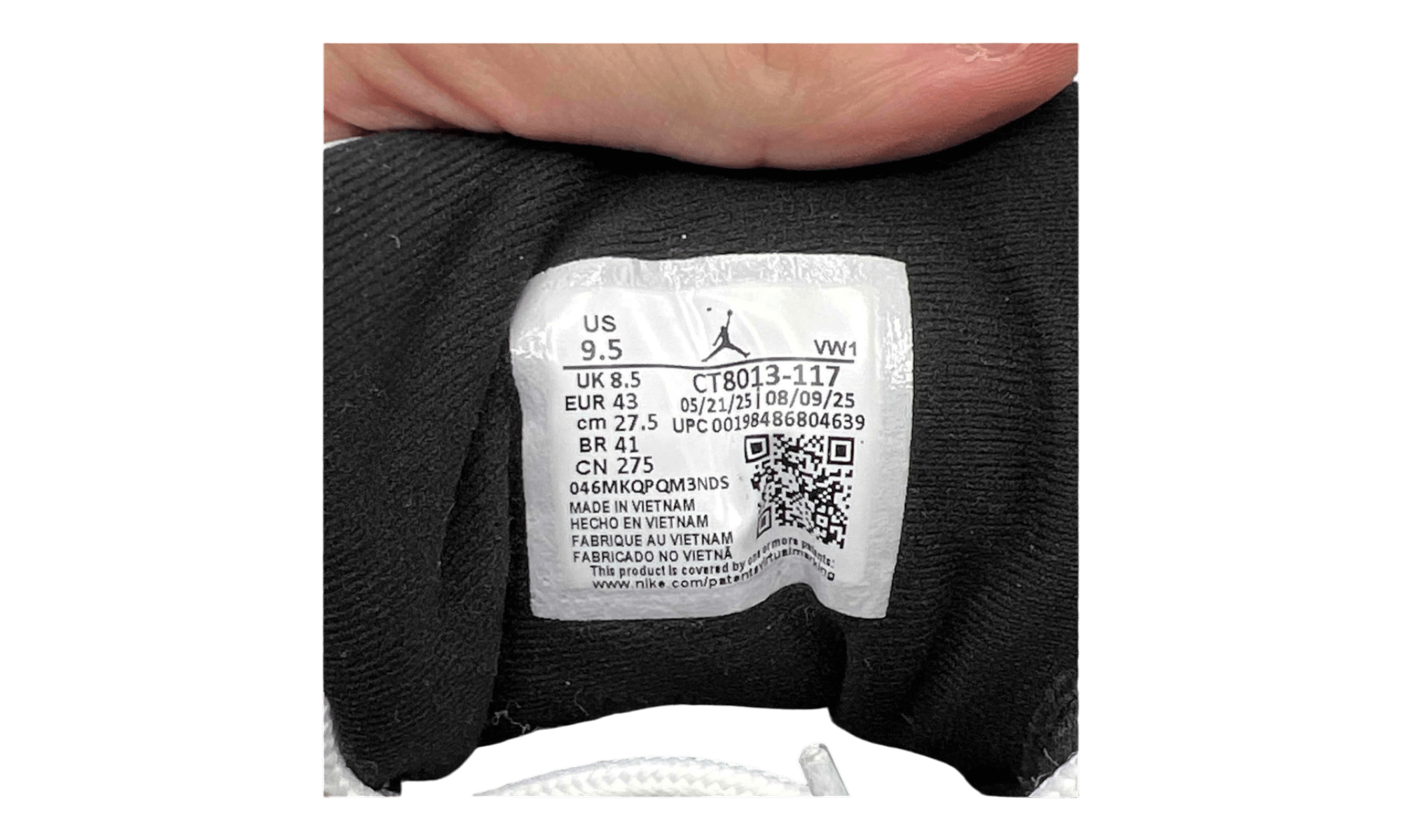 Jordan 12 Retro Taxi (2025) (PreOwned) (No Box) (No Insoles)