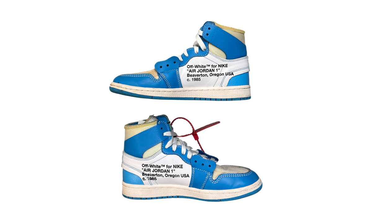 Nike Air Jordan 1 Retro High "University Blue" Off-White (PreOwned)