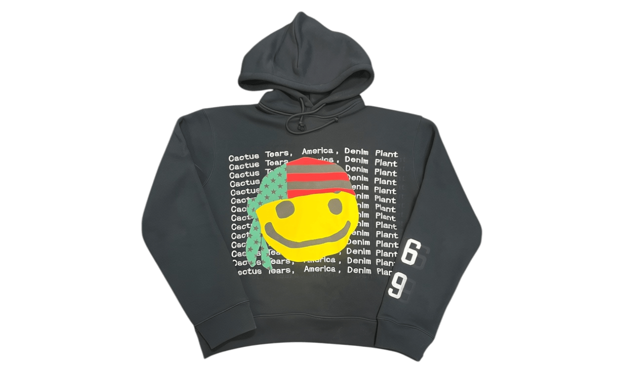 Denim Tears x CPFM Cactus Tears Hoodie Black (PreOwned)