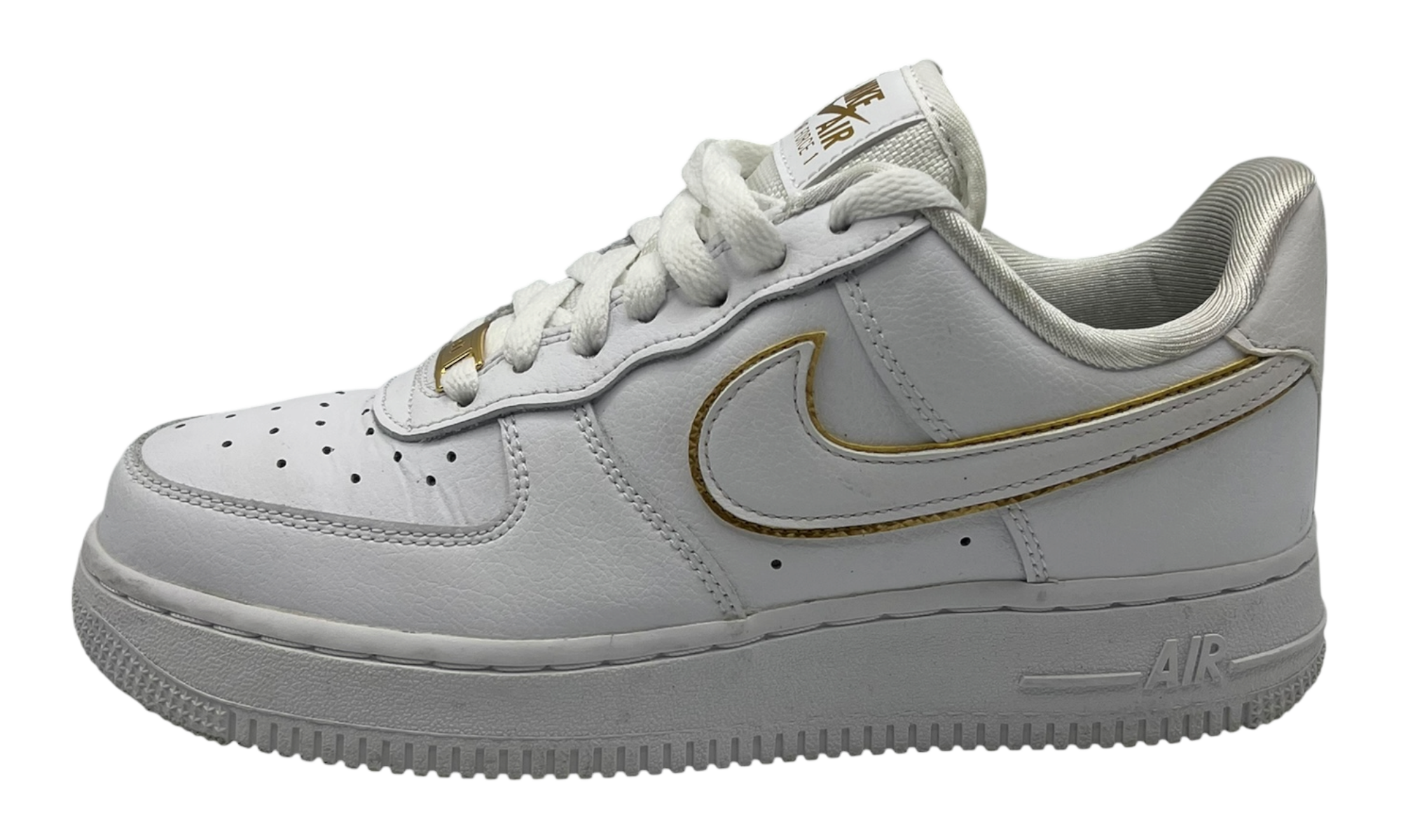 Nike Air Force 1 Low Shadow White Gold (Women's)(PreOwned)