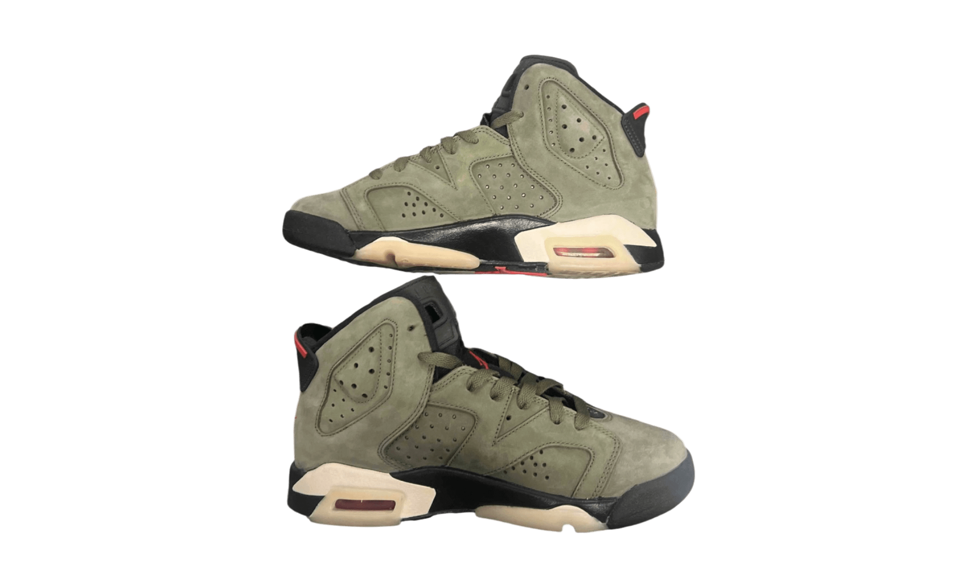 Jordan 6 Retro Travis Scott Olive (GS) (PreOwned)