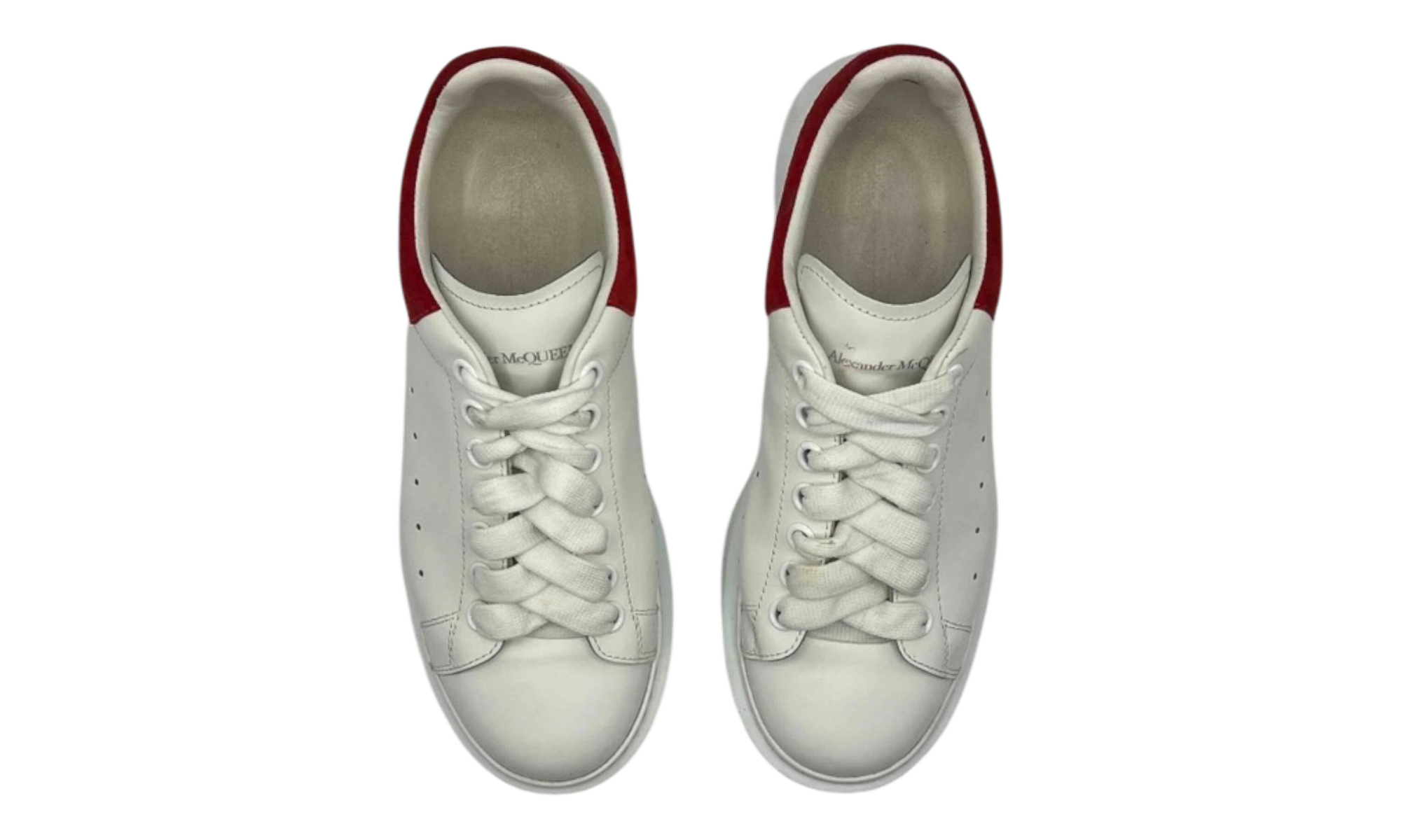 Alexander McQueen Oversized White Lust Red (PreOwned)